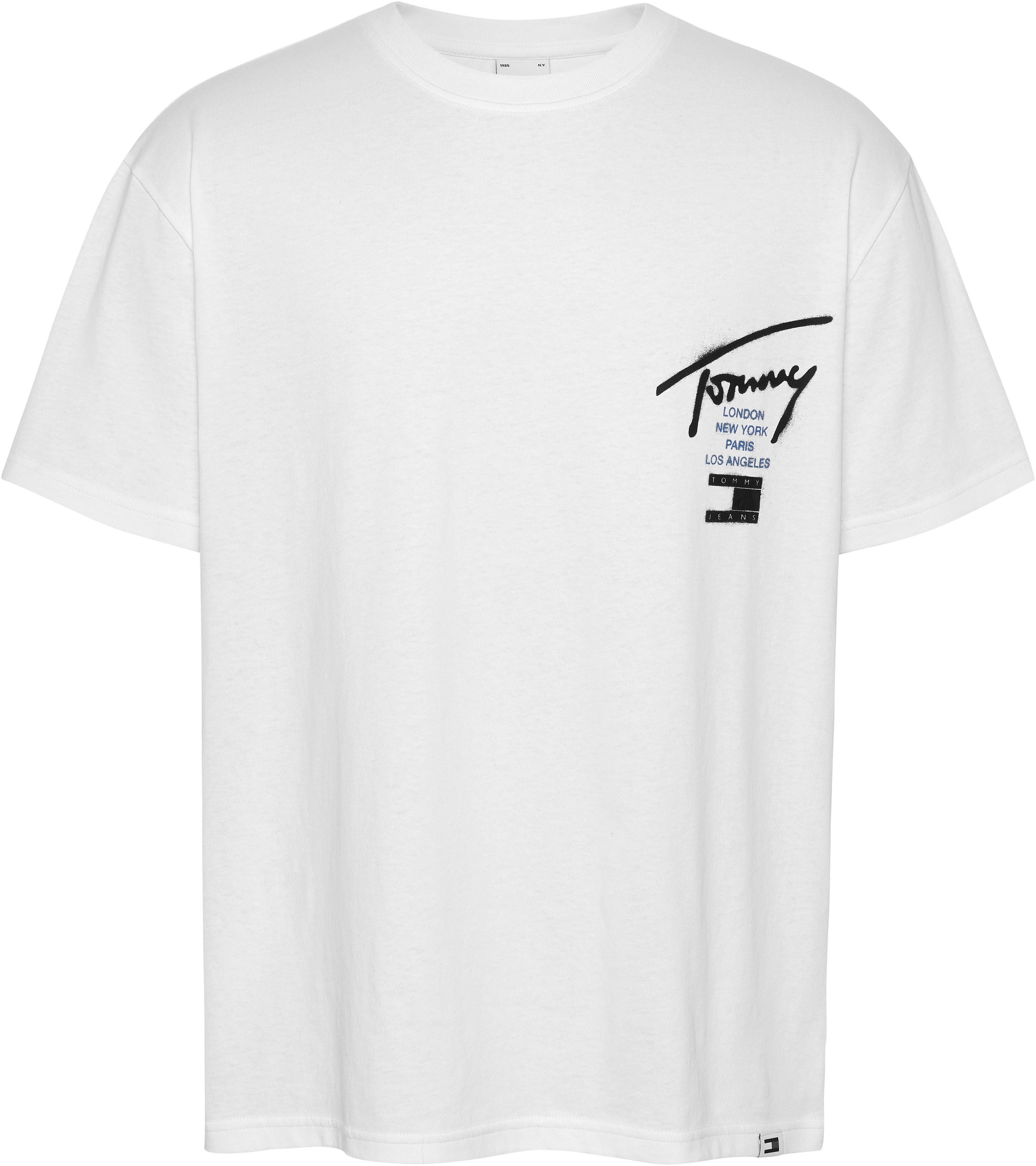 TOMMY JEANS T-shirt TJM REG GRAFFITI SIG TEE EXT