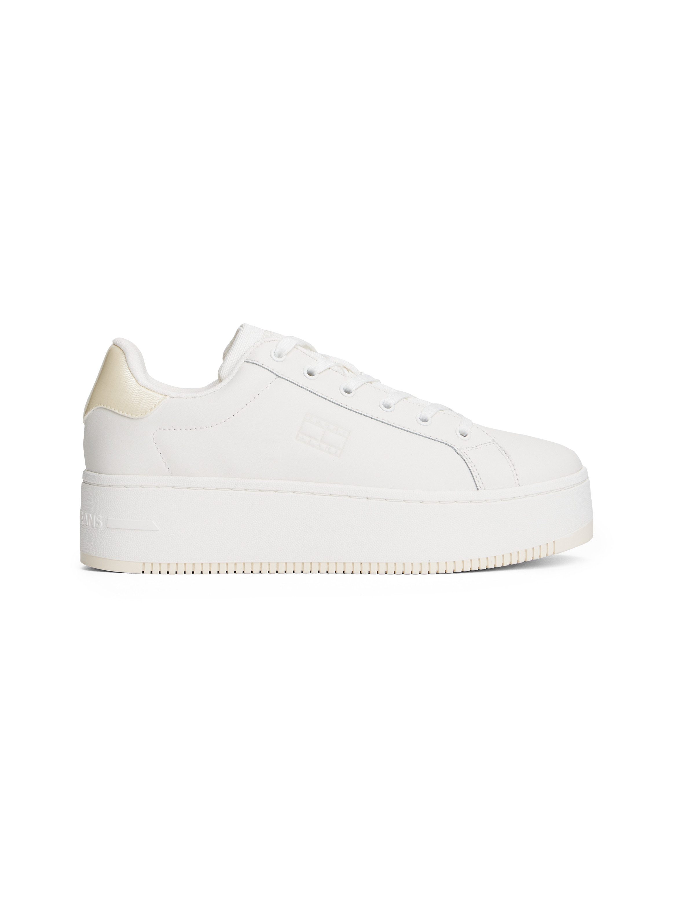 TOMMY JEANS Plateausneakers TJW FLATFORM PEARLIZED SNEAKER