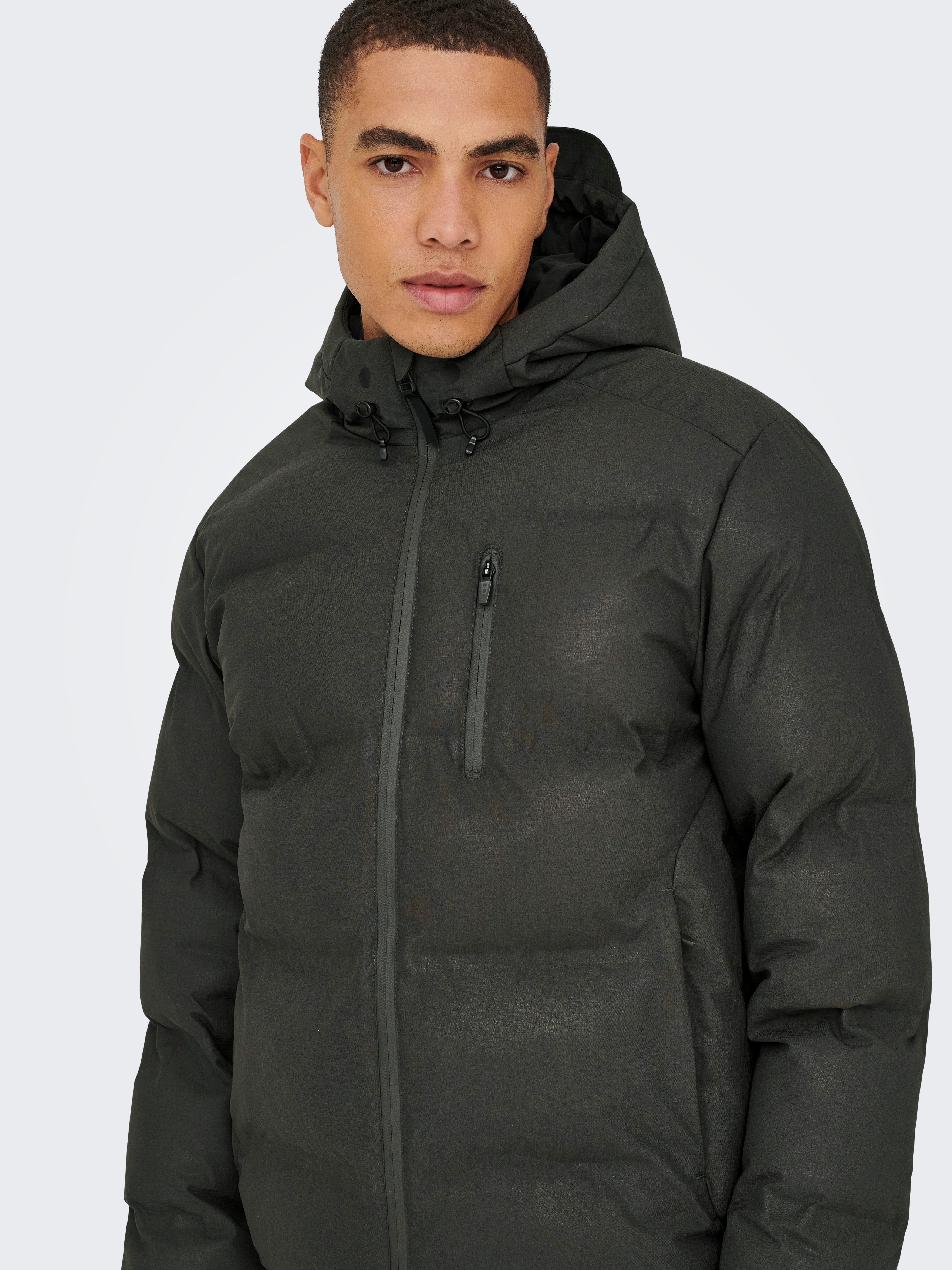 ONLY & SONS Gewatteerde jas ONSMATHIS PUFFER OTW