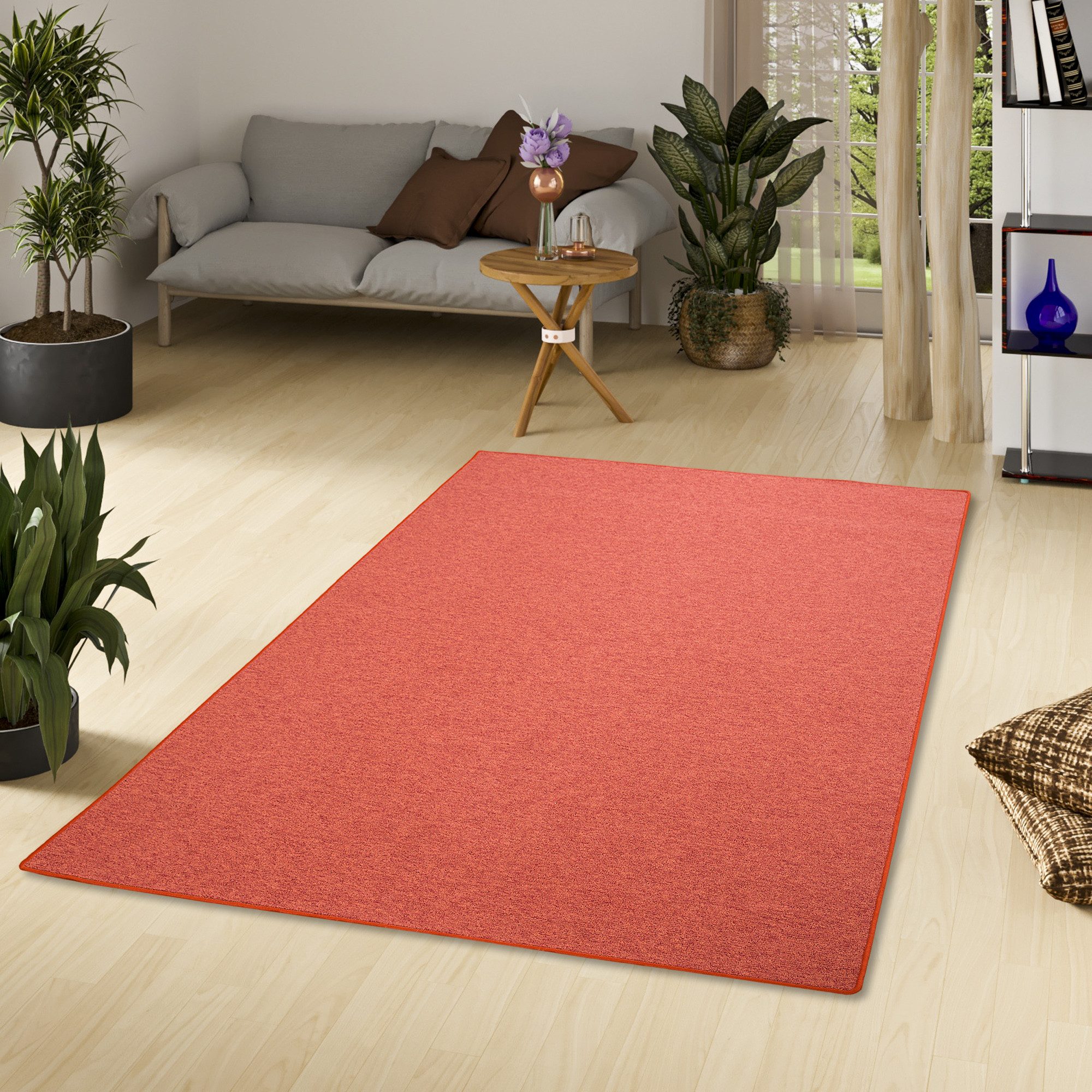 my home Vloerkleed Fortis Effen kleuren, lussen, geketteld, ook als loper, slijtvast