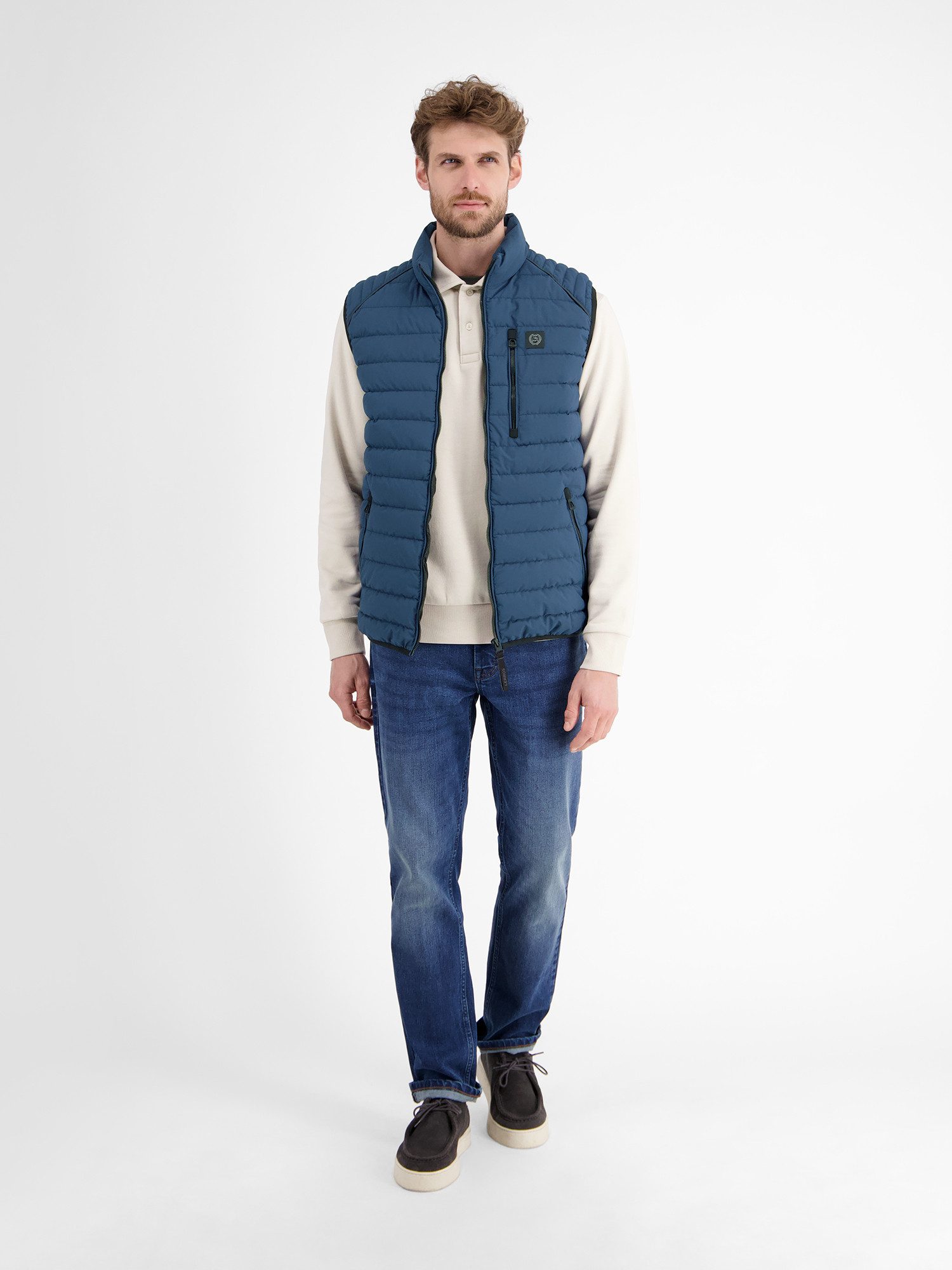 Lerros Bodywarmer LERROS Functionele heren gewatteerde bodywarmer