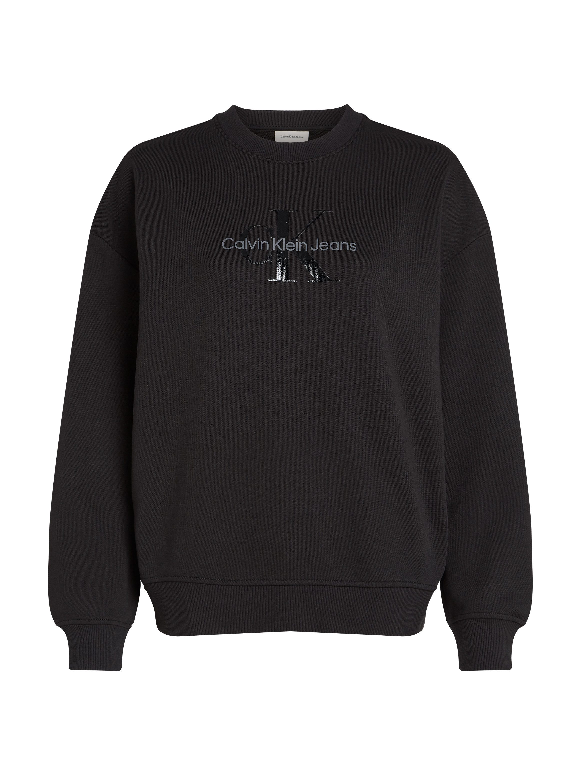 Calvin Klein Sweatshirt GLOSSY MONOLOGO REGULAR CREWNECK