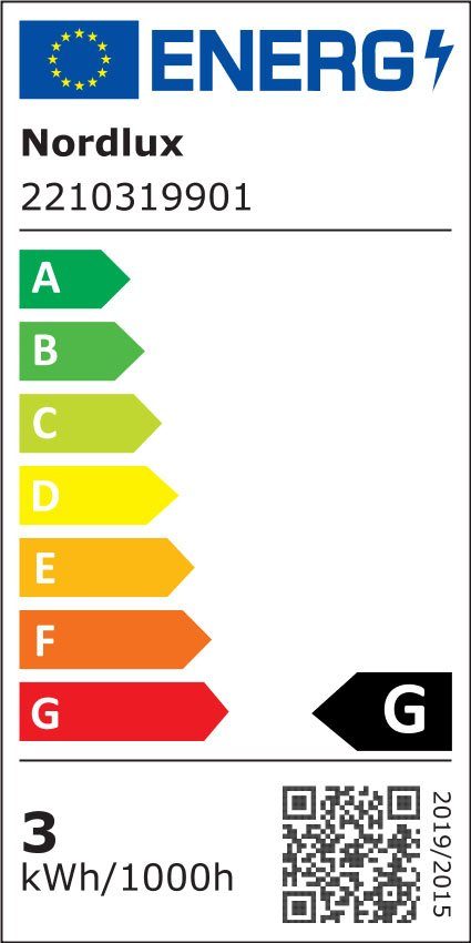 Nordlux Led-strip Ledstrip Eenvoudig aan te brengen, geschikt voor vochtige ruimtes (IP44) (1 stuk)