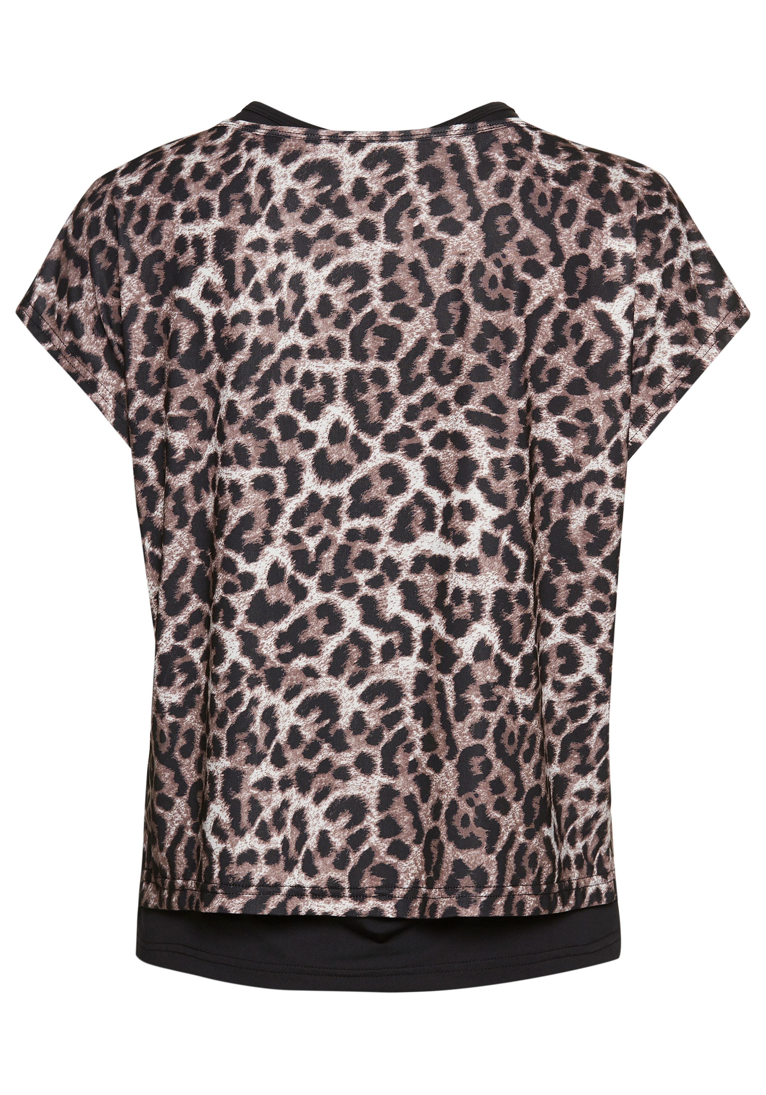FAYN SPORTS Functioneel shirt met coole print en top ook in grote maten (set, 2)