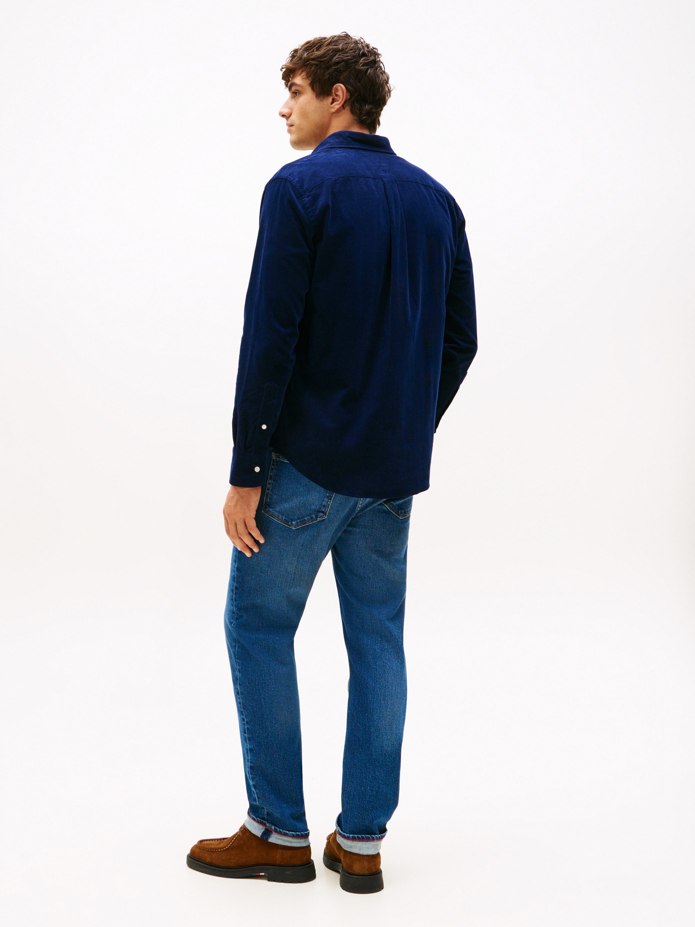 Tommy Hilfiger Overhemd met lange mouwen SOLID CORDUROY SHIRT