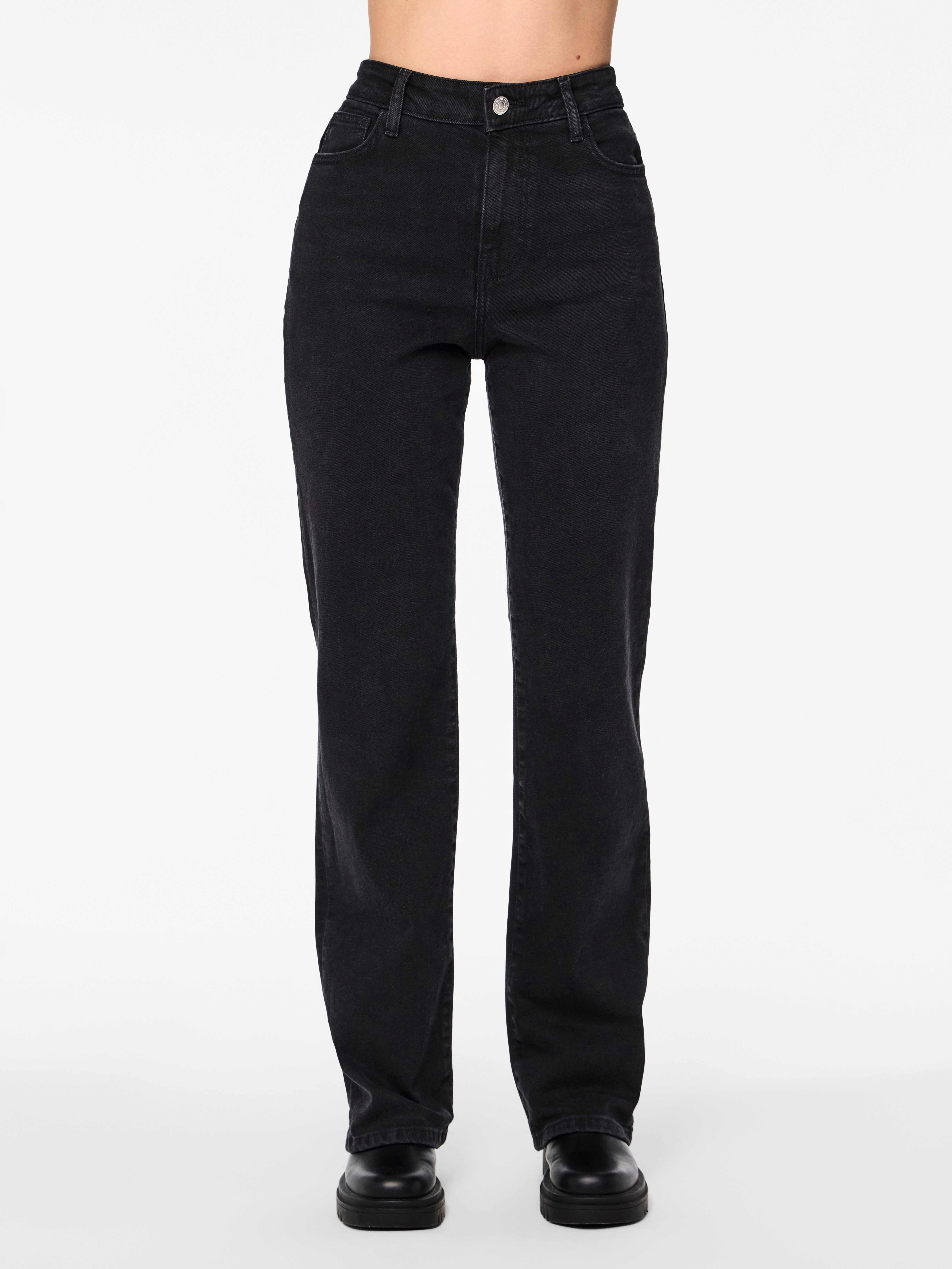 pieces Straight jeans PCKELLY HW STRAIGHT JEANS BL102 NOOS BC