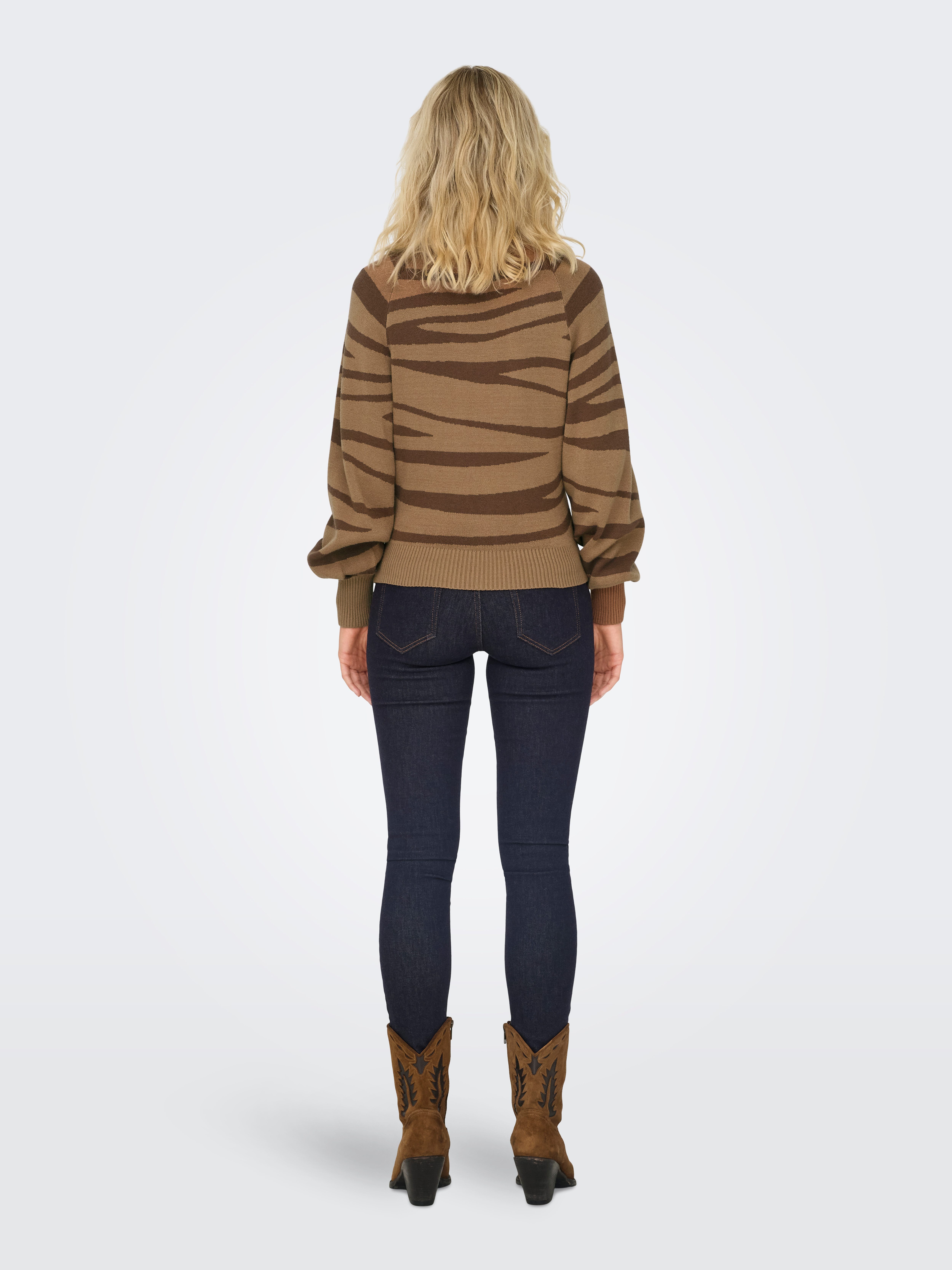 Only Trui met staande kraag ONLFRIDA LIFE LS HIGHNECK CC KNT