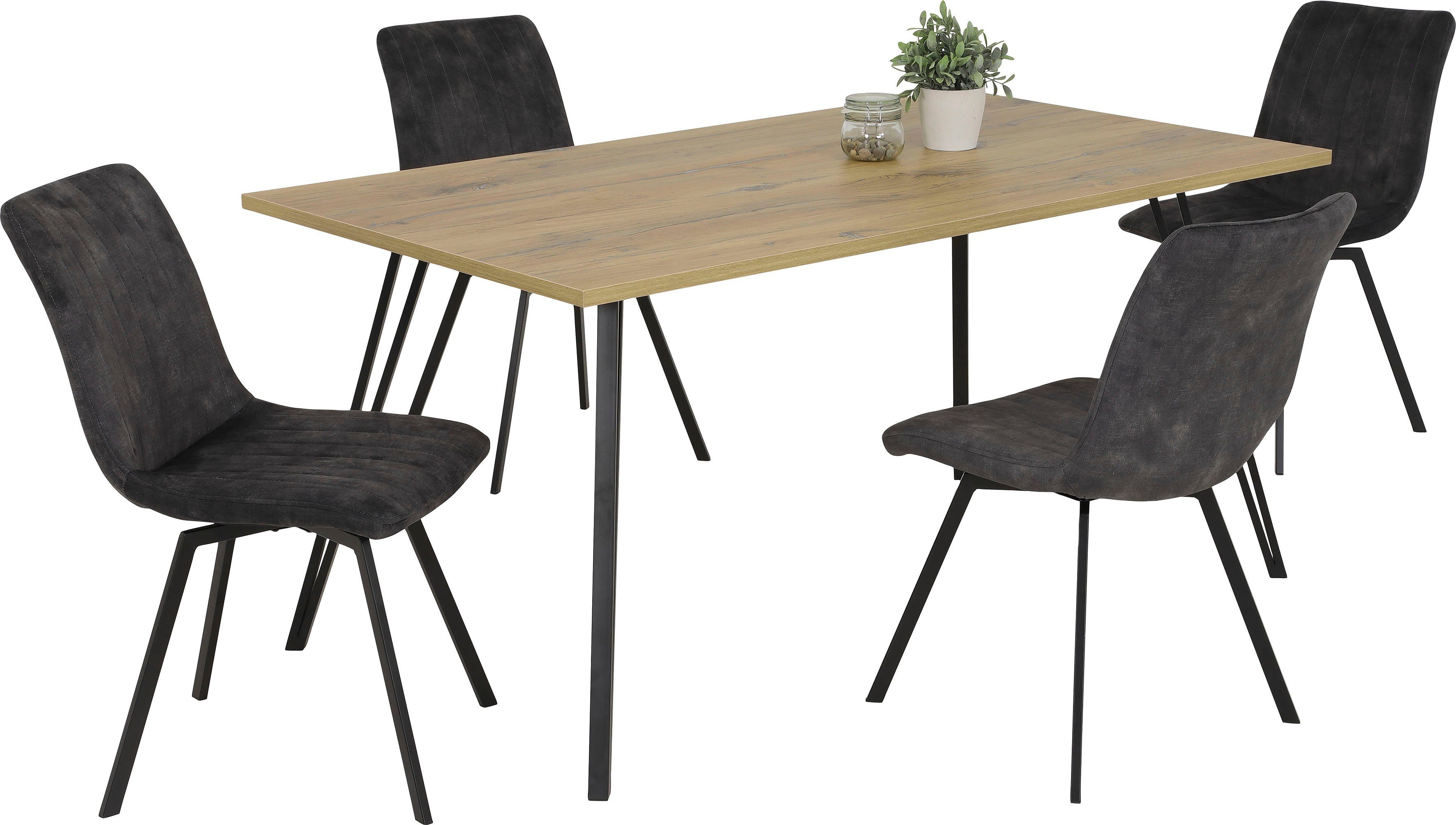 HELA Eettafel Diverse decors, 160 cm