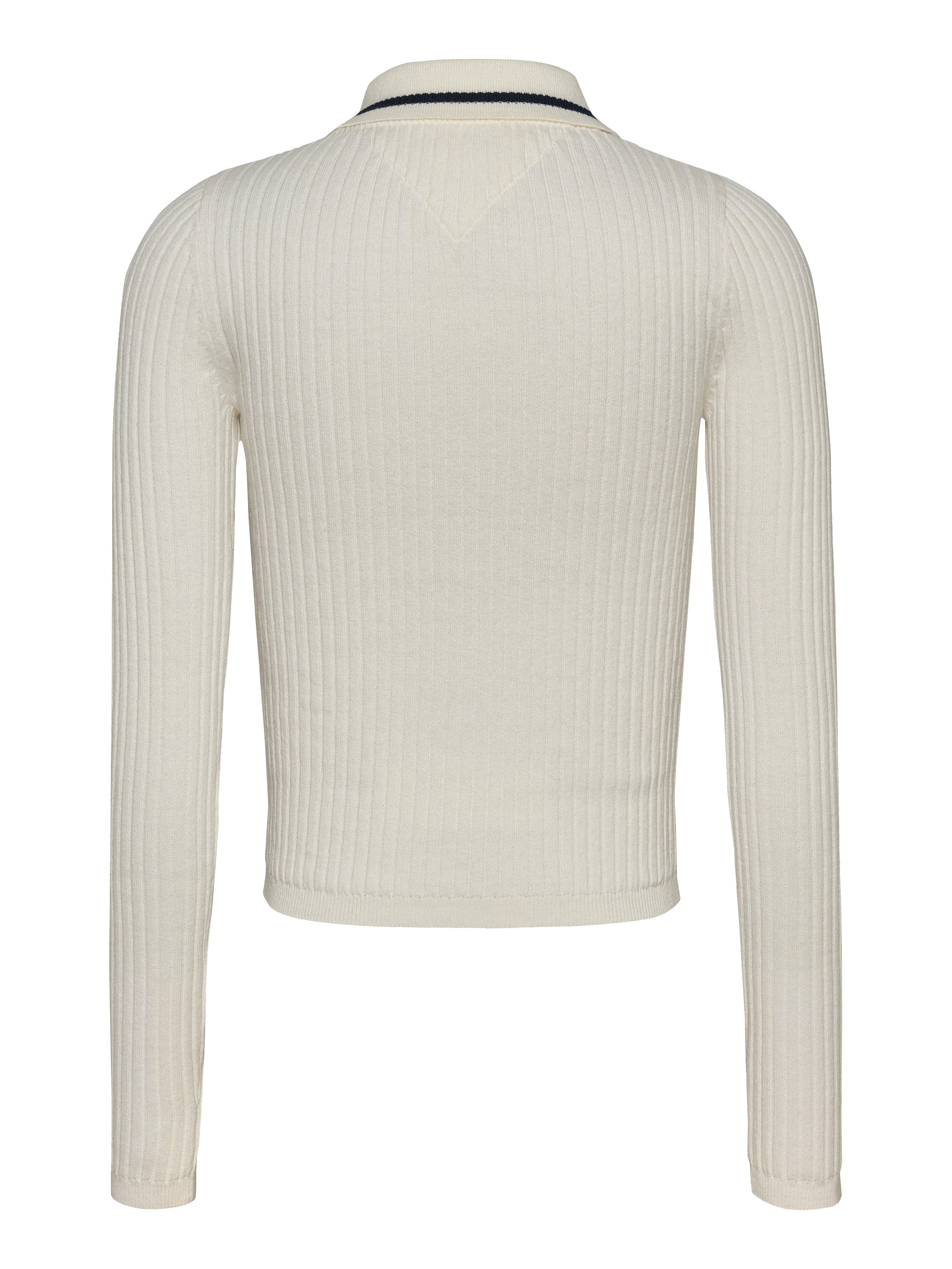 TOMMY JEANS Trui met polokraag TJW ESSENTIAL LS POLO SWEATER
