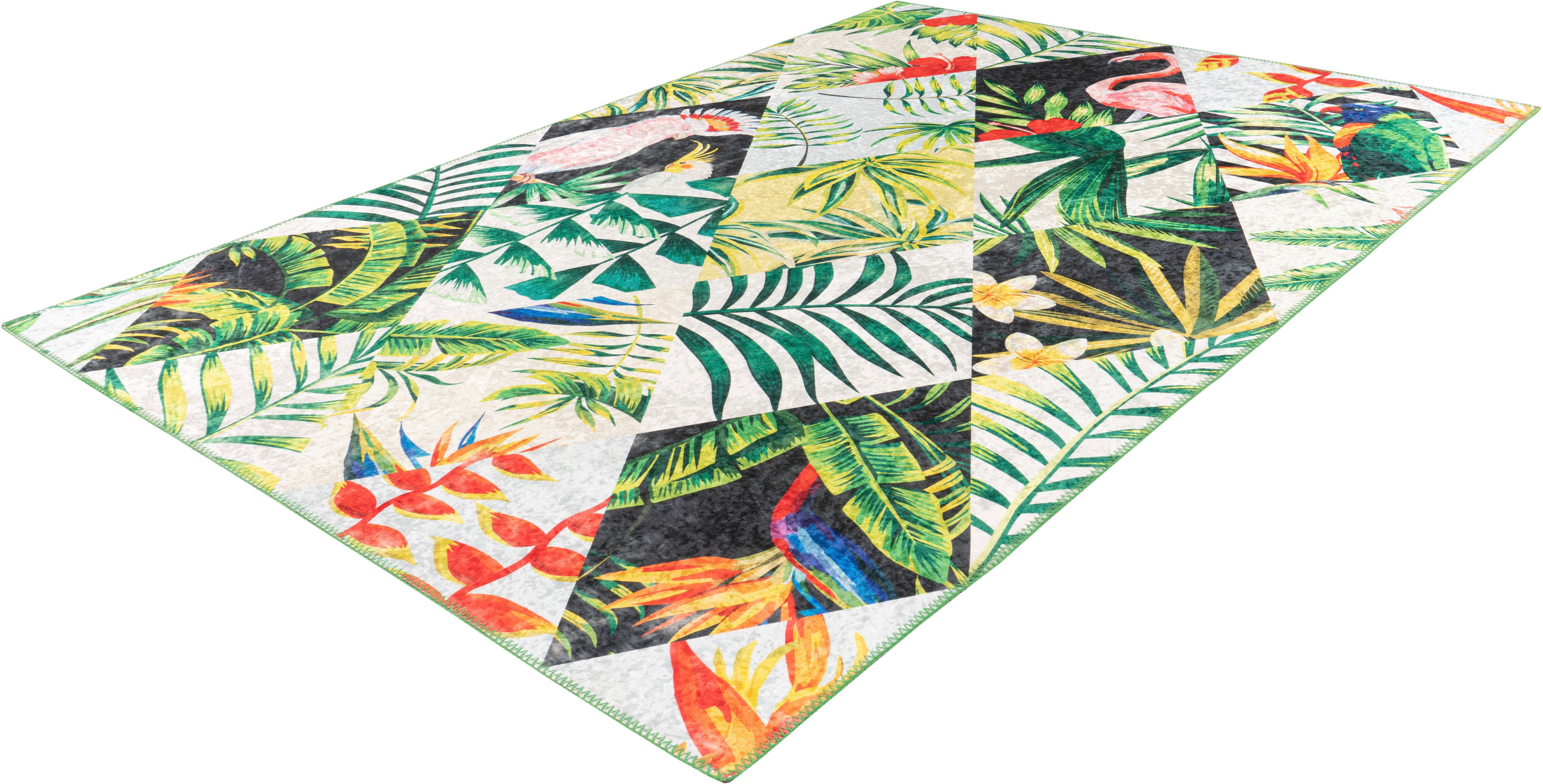 Obsession Vloerkleed Exotic 12m Korte pool, modern ruitendessin