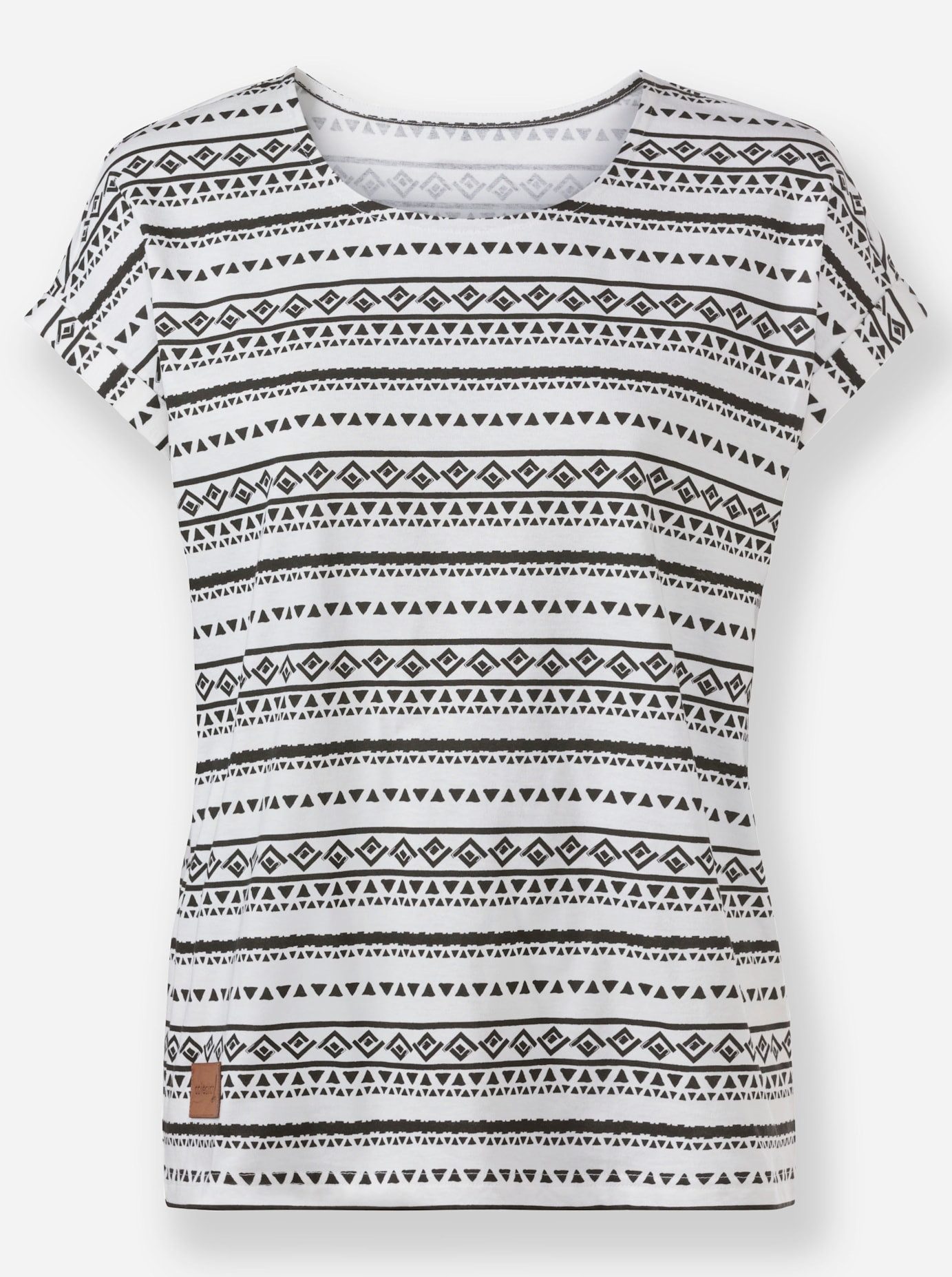 Casual Looks Shirt met print (1-delig)
