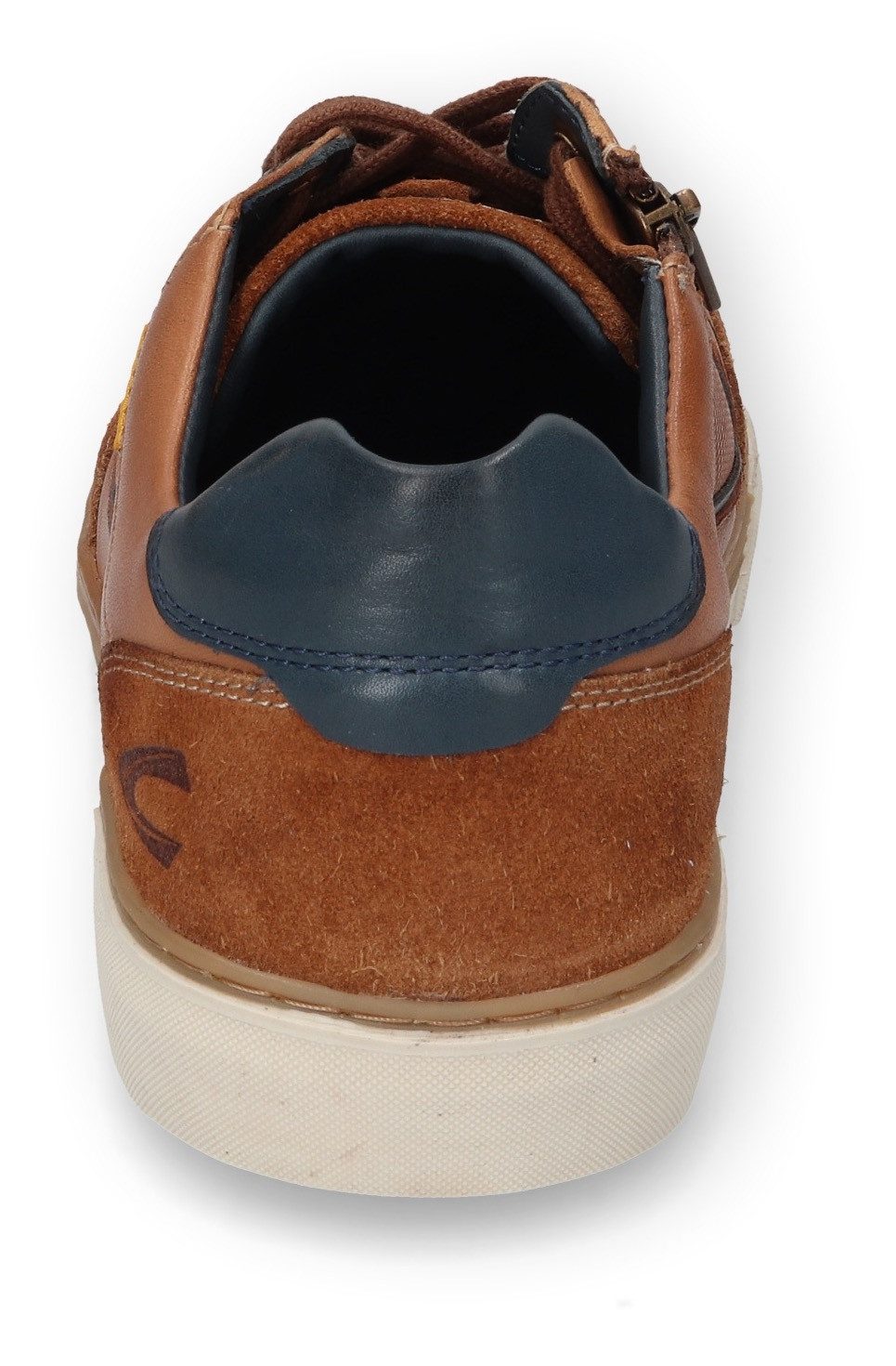 camel active Sneakers , retro sneaker, veterschoen, lage schoen met leren binnenzool