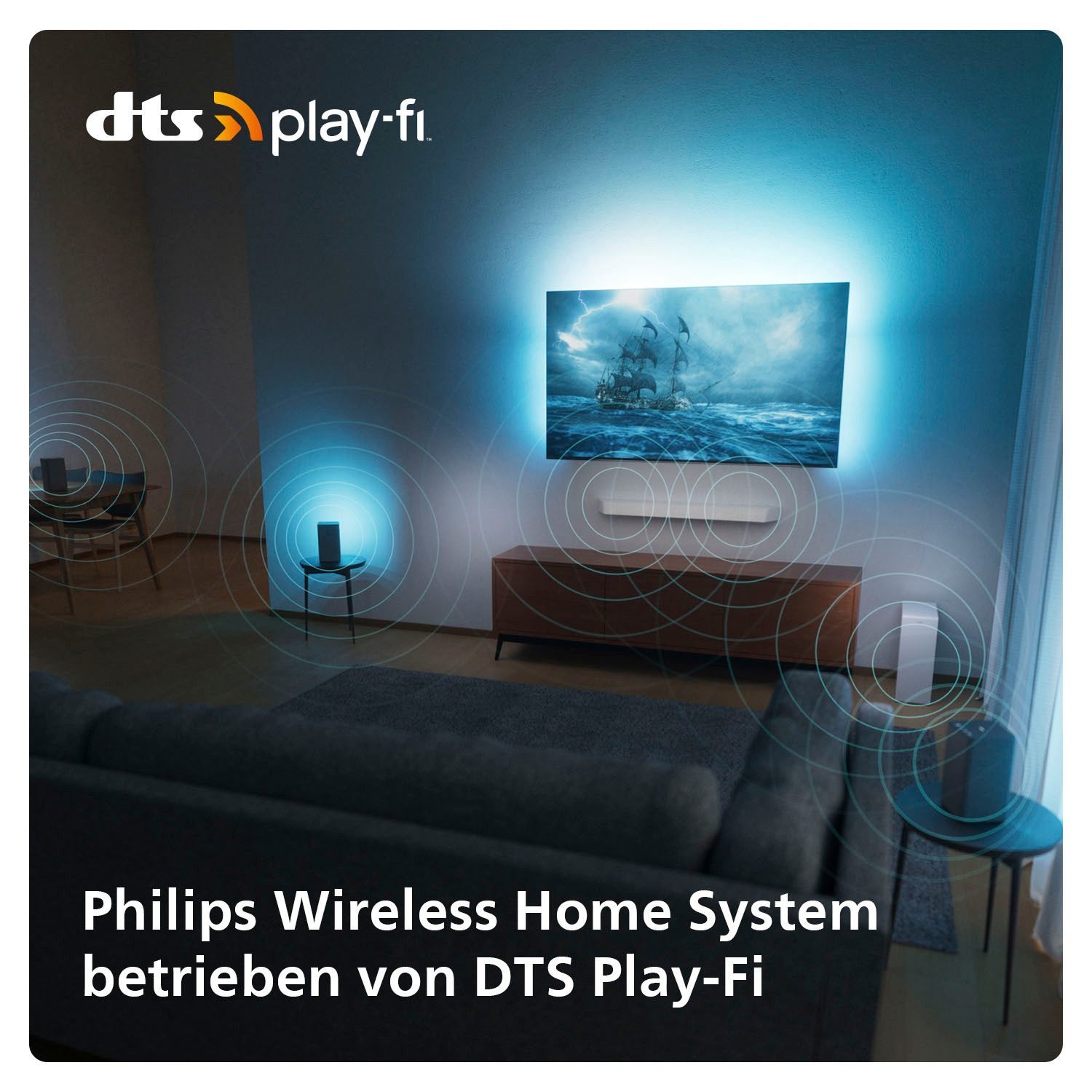 Philips OLED-TV 48OLED809/12, 121 cm / 48", 4K Ultra HD, Google TV - Smart TV