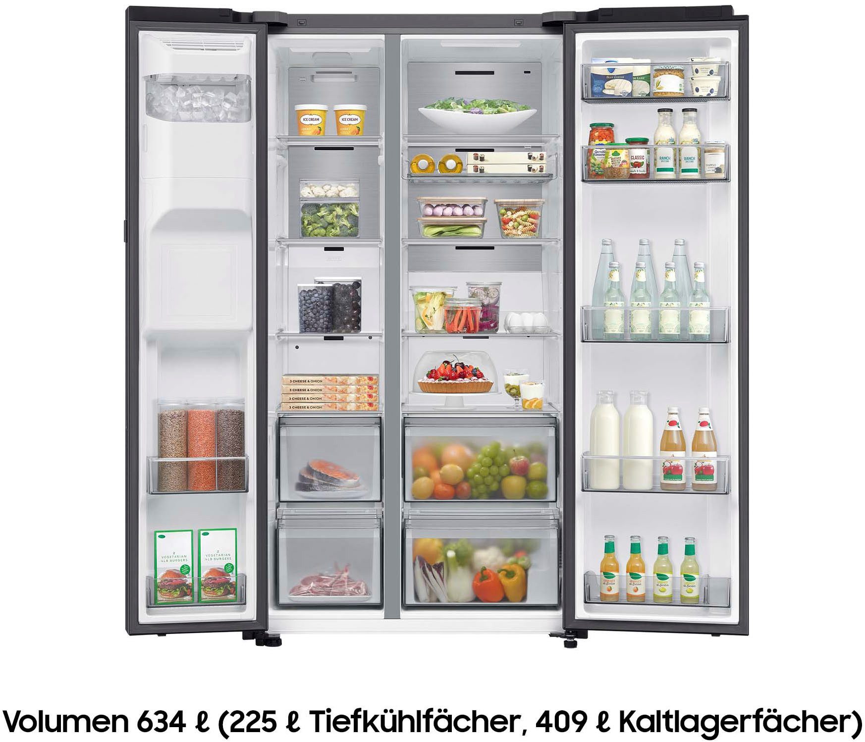 Samsung Side-by-side RS80F66KBFEF