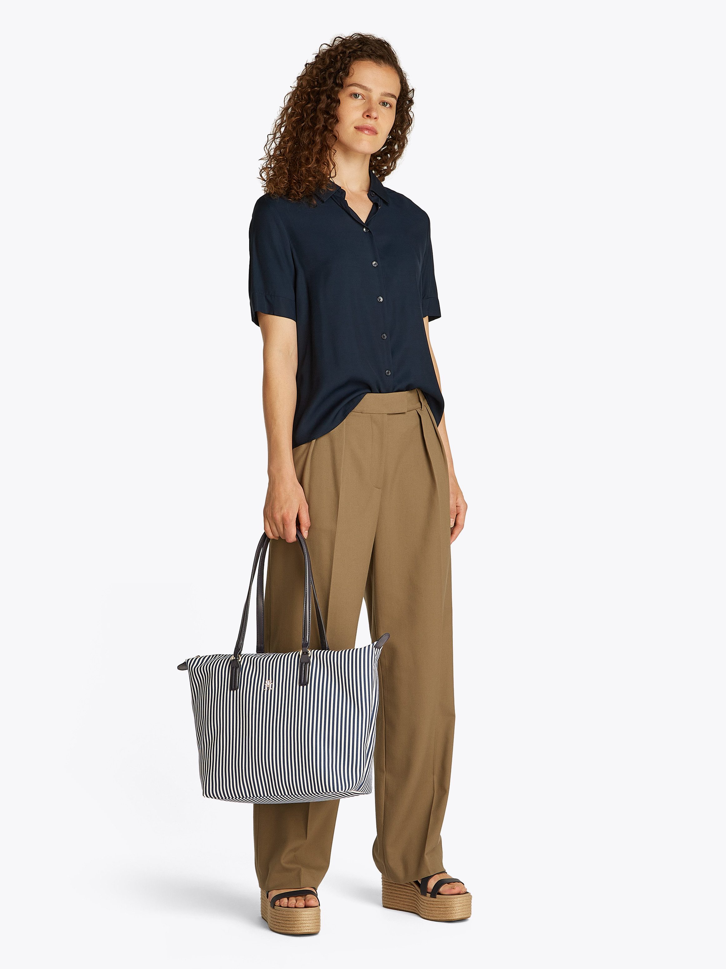 Tommy Hilfiger Draagtas POPPY SUMMER TOTE , dames schoudertas, handtas, schoudertas