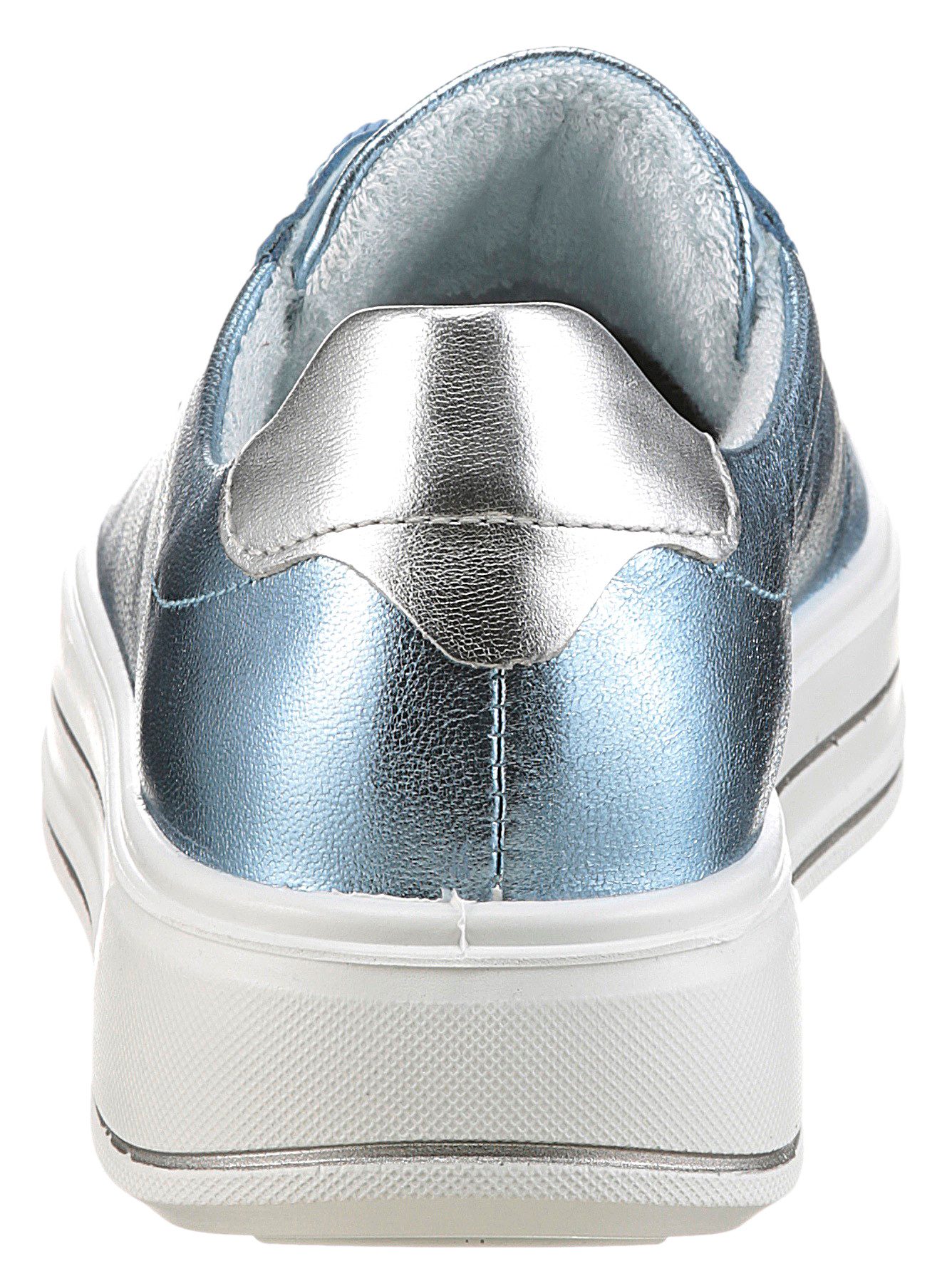 Ara Plateausneakers CANBERRA , vrijetijdsschoen, lage schoen, veterschoen in comfortwijdte g (= breed)