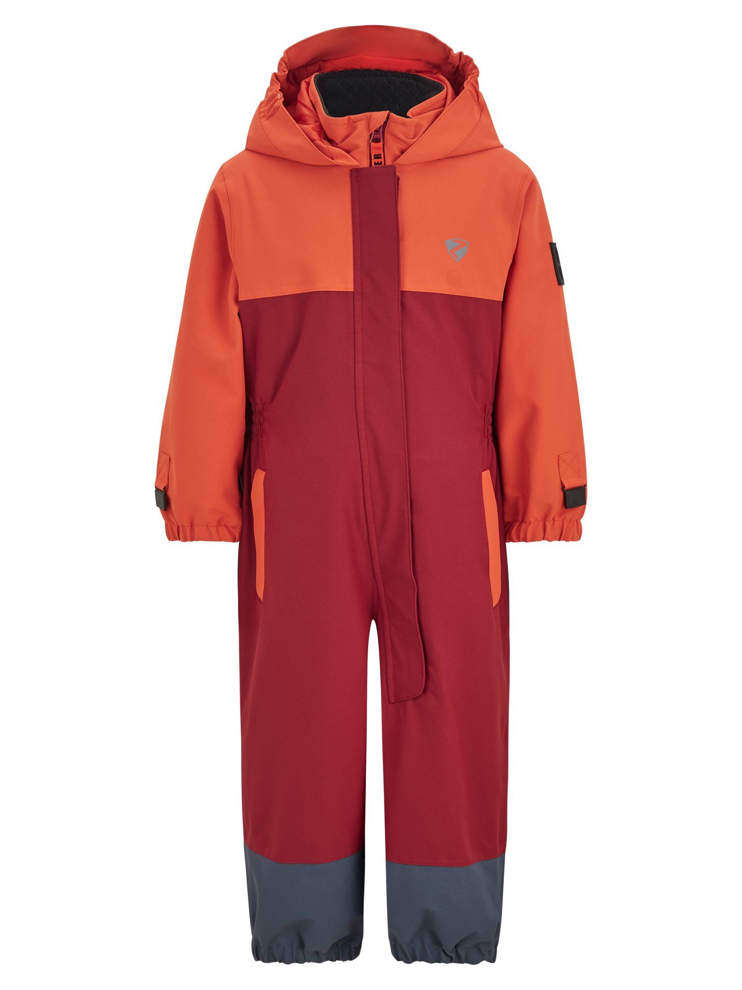 Ziener Ski-overall Anup meisjes skibroeken maat 92 rood