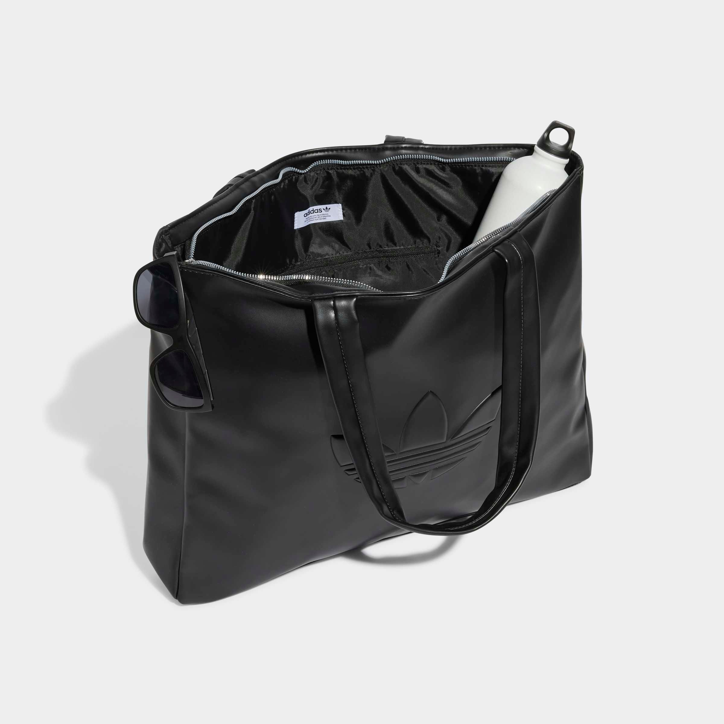 adidas Originals Sporttas PU TR SHOPPER ruime stijlvolle shopper van pu-materiaal