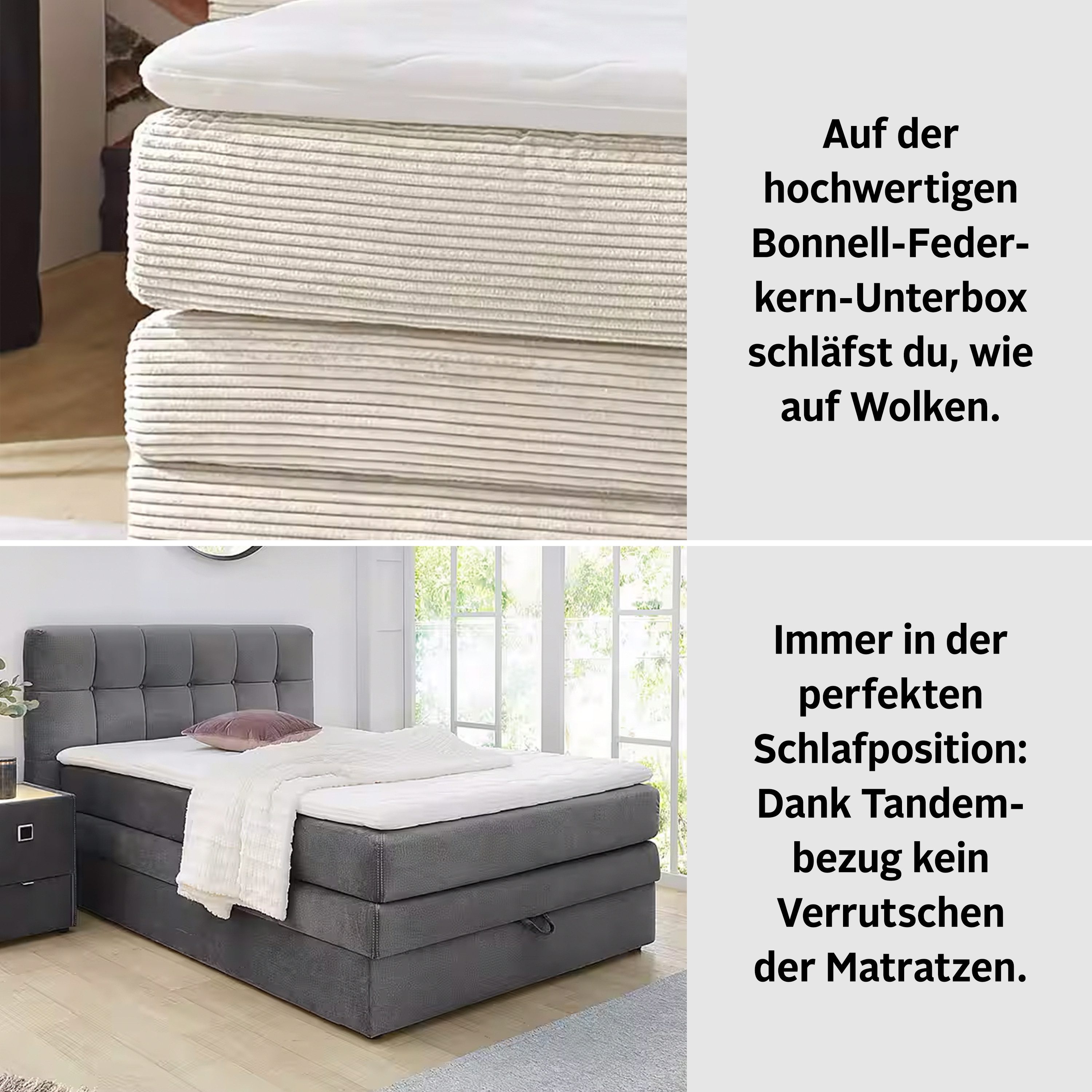 Jockenhöfer Gruppe Boxspring AMY