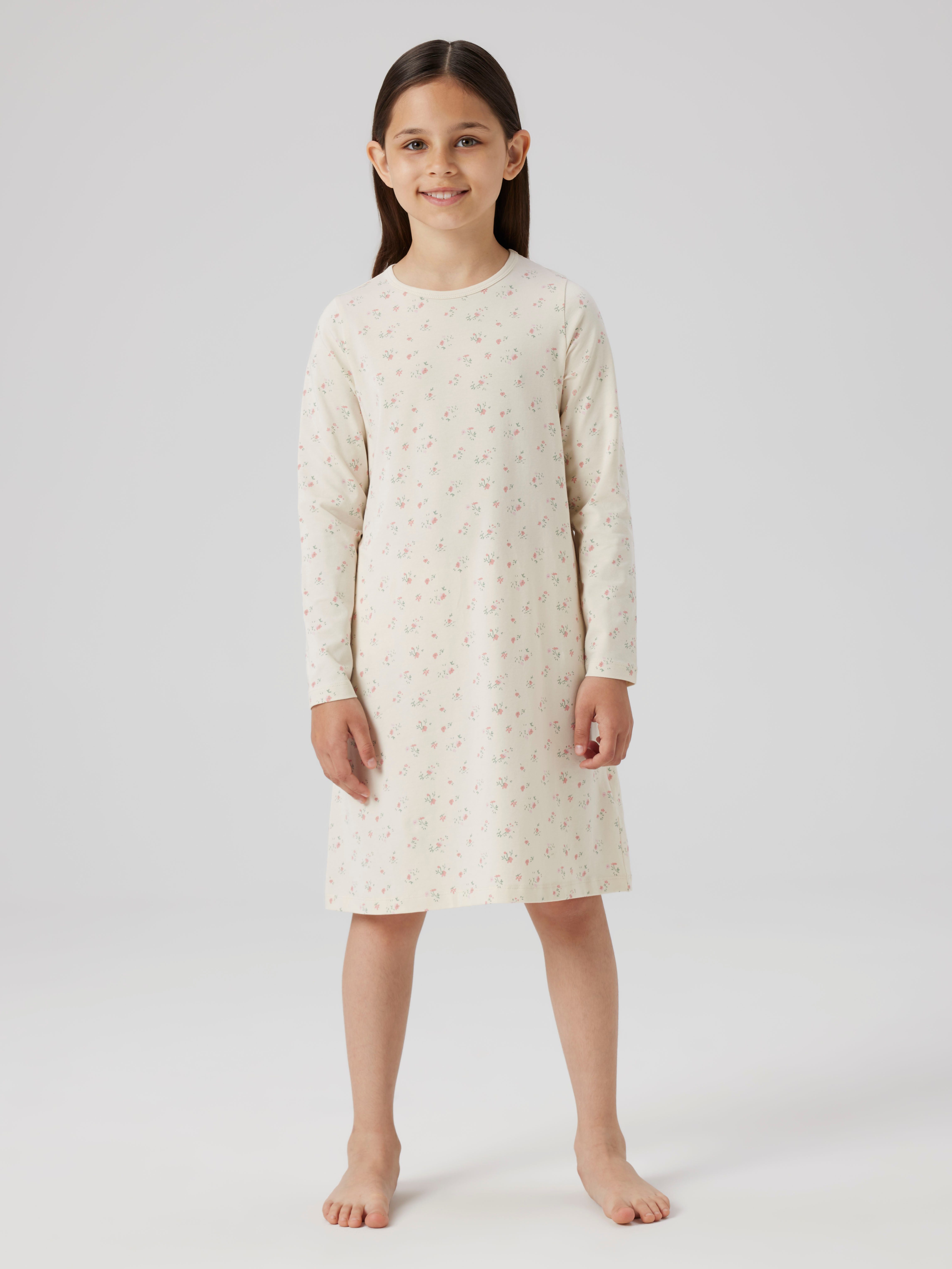 Name It Pyjama NKFNIGHTGOWN FLOWER NOOS