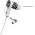 hama in-ear-hoofdtelefoon in ear ohrhoerer, headset mit mikrofon intense wit