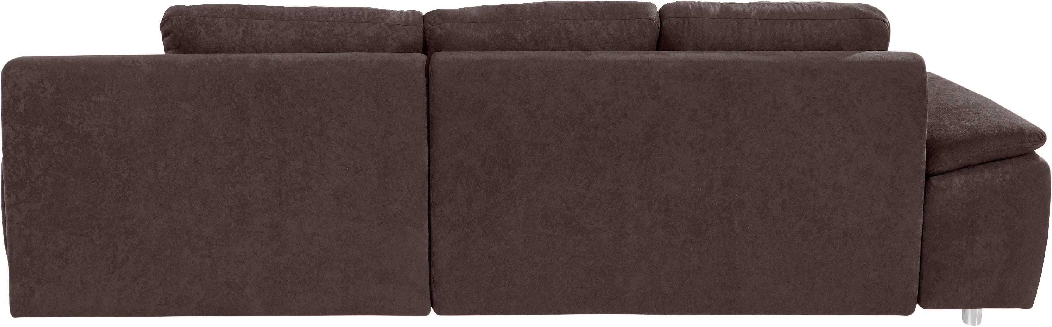 sit&more Hoekbank Labene L-vorm naar keuze met slaapfunctie en bedkist, ook als xxl-variant