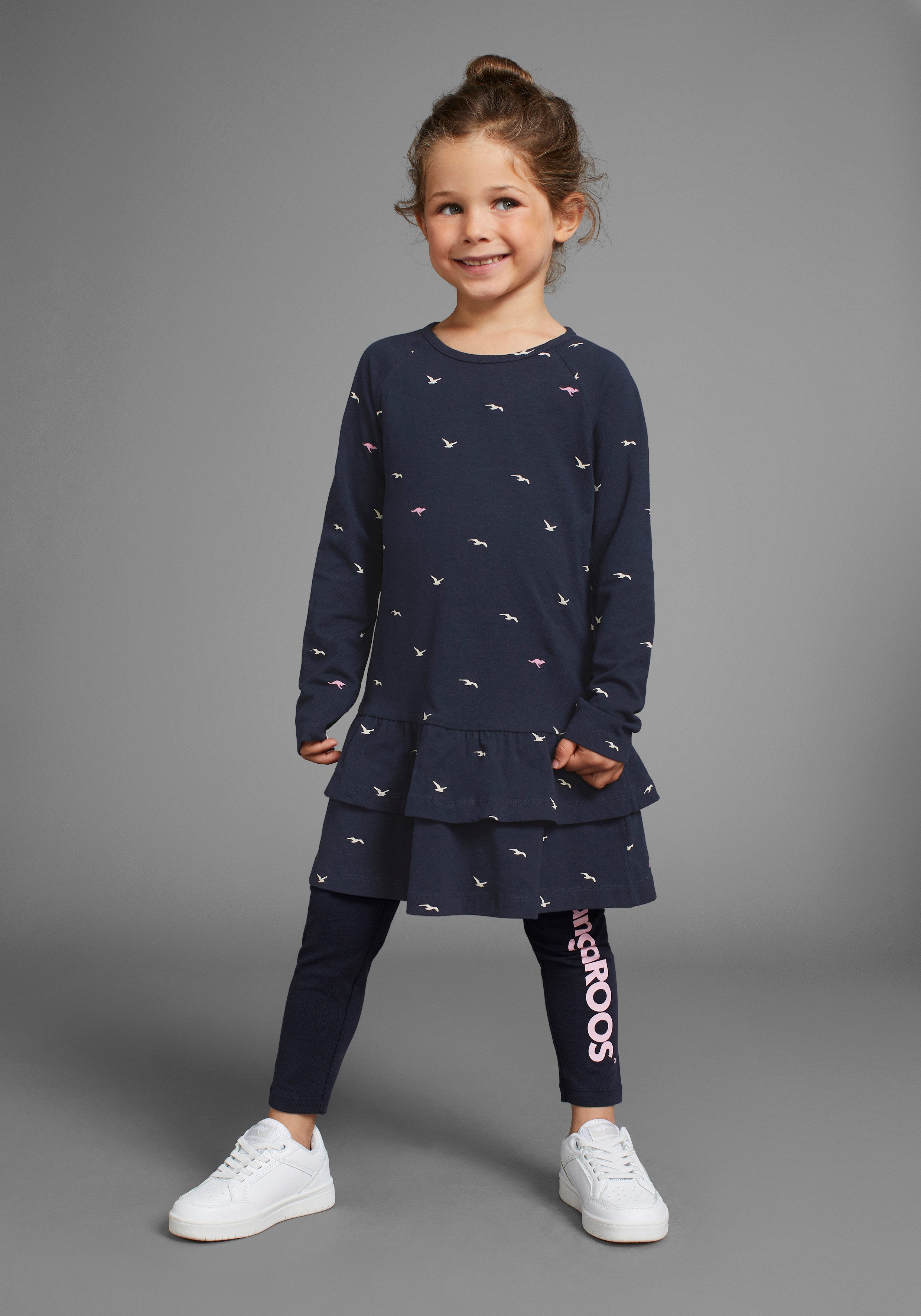 KangaROOS Jerseyjurk KANGAROOS-Allover jurk