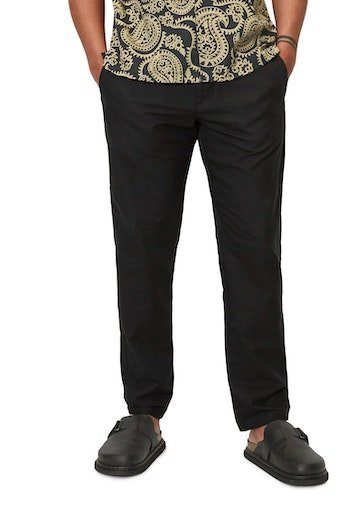 Marc O'Polo Jogpants Osby Jogger met merklabel heren casual broeken maat 29 zwart