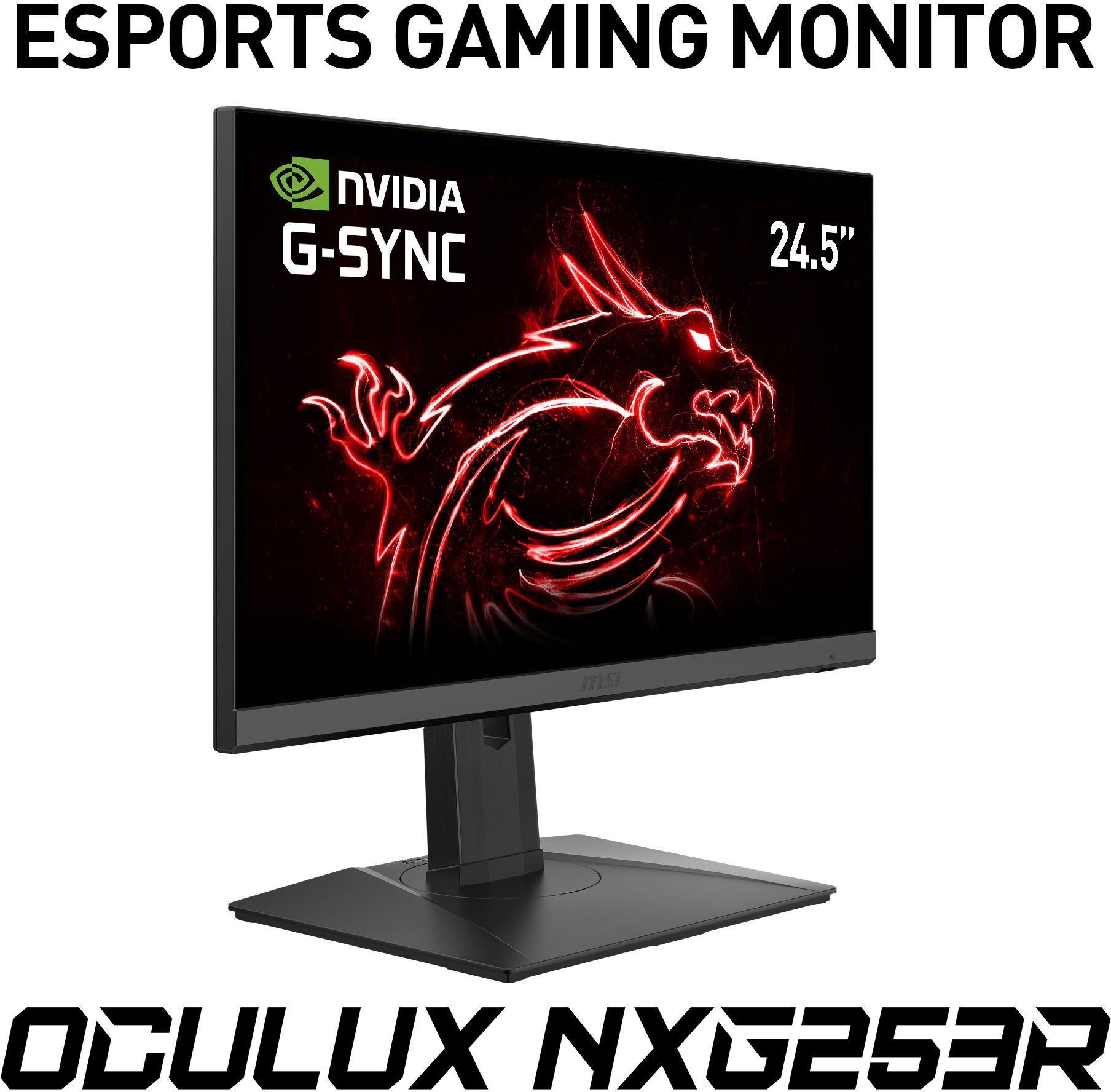 MSI Gaming-monitor Oculux NXG253R E-Sports