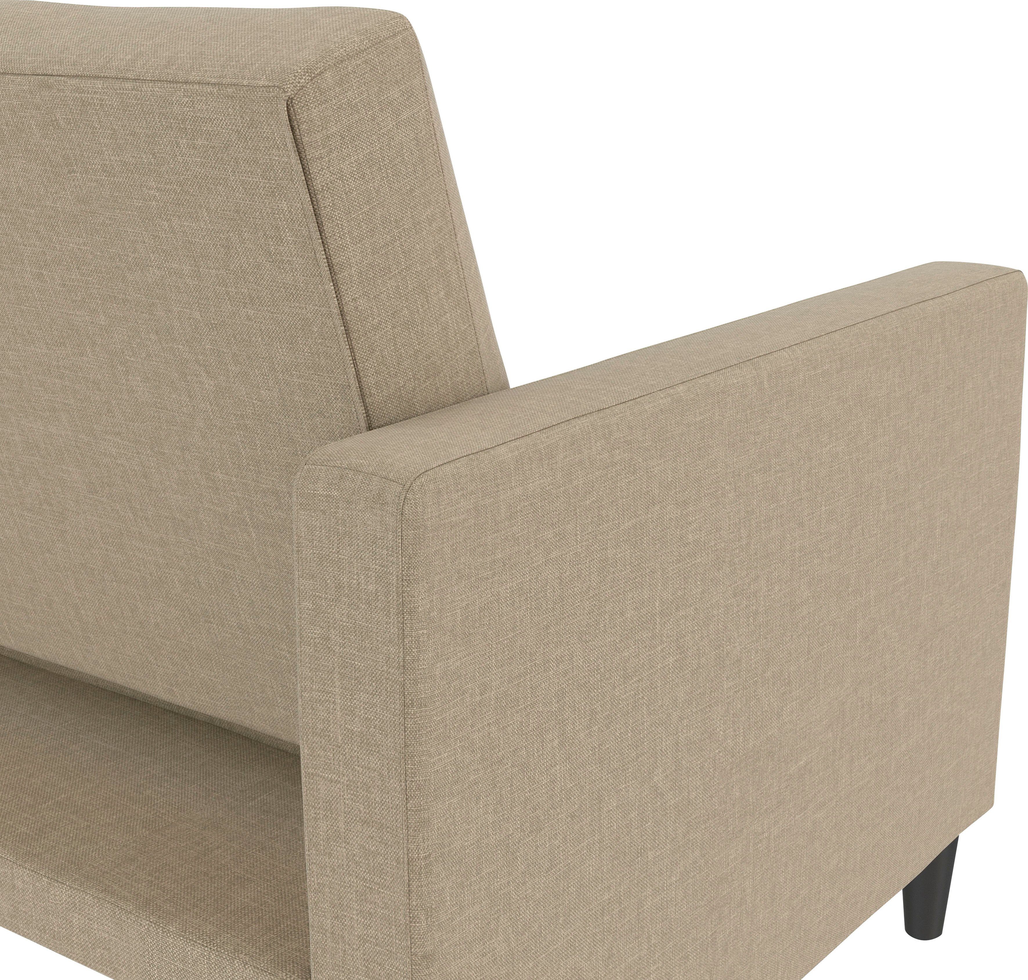 Dorel Home 3-zitsbank Celine Rugleuning 2-delig en 3-voudig verstelbaar, zithoogte 43 cm