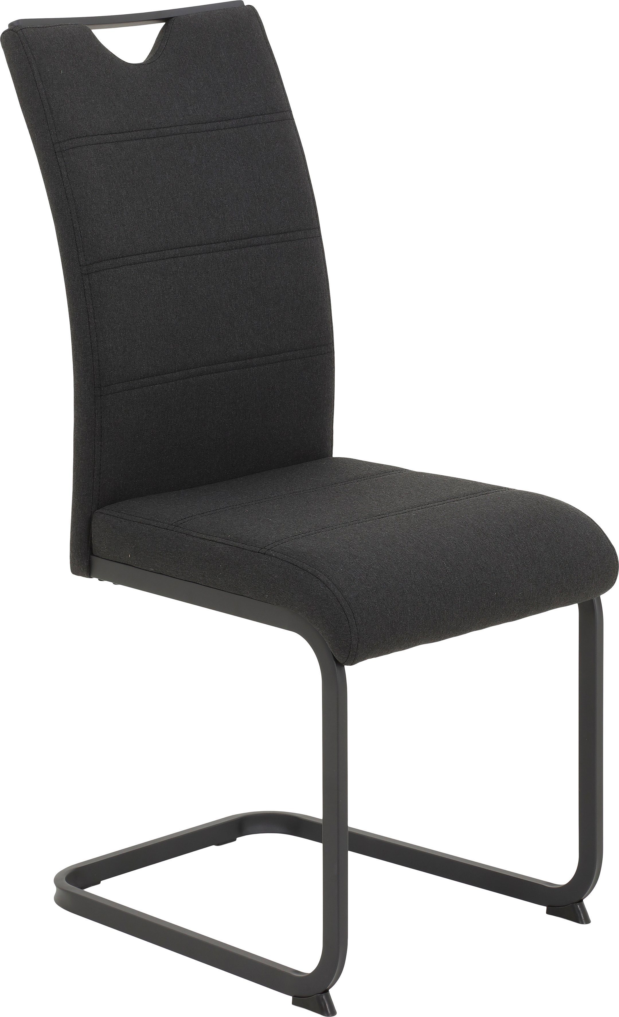 HELA Vrijdragende stoel MARS eetkamerstoel BESTSELLER duurzame & robuuste bekleding, 120 kg draagvermogen, set van 2 en 4 (set)