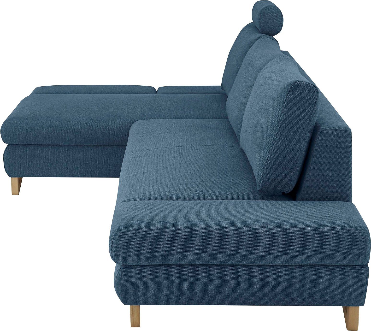 INOSIGN Slaapbank City/Giron comfortabele slaapbank (ligoppervlak 245 x 138 cm) en bedlade