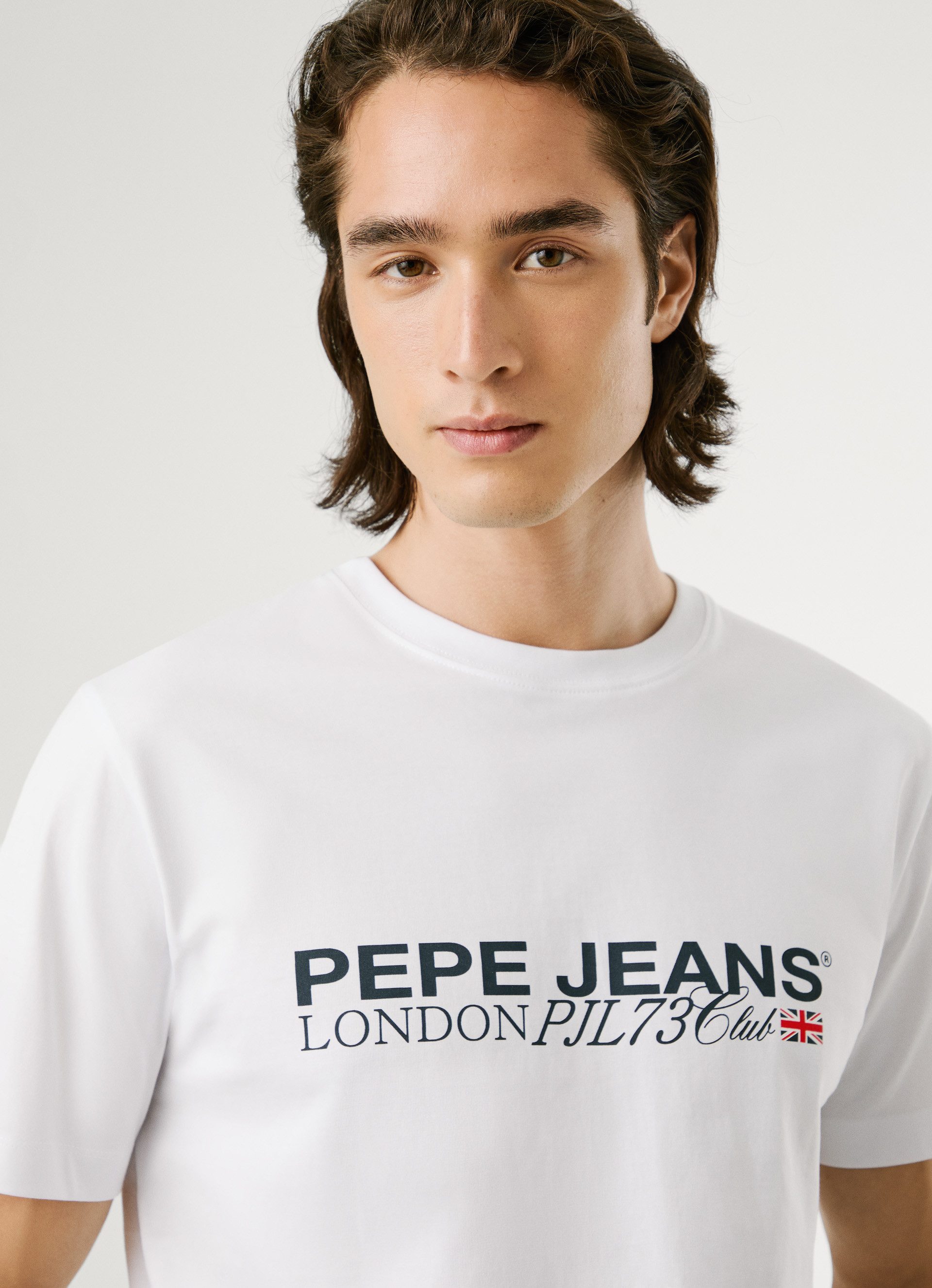 Pepe Jeans T-shirt MATTHEW TEE Regular fit met ronde hals