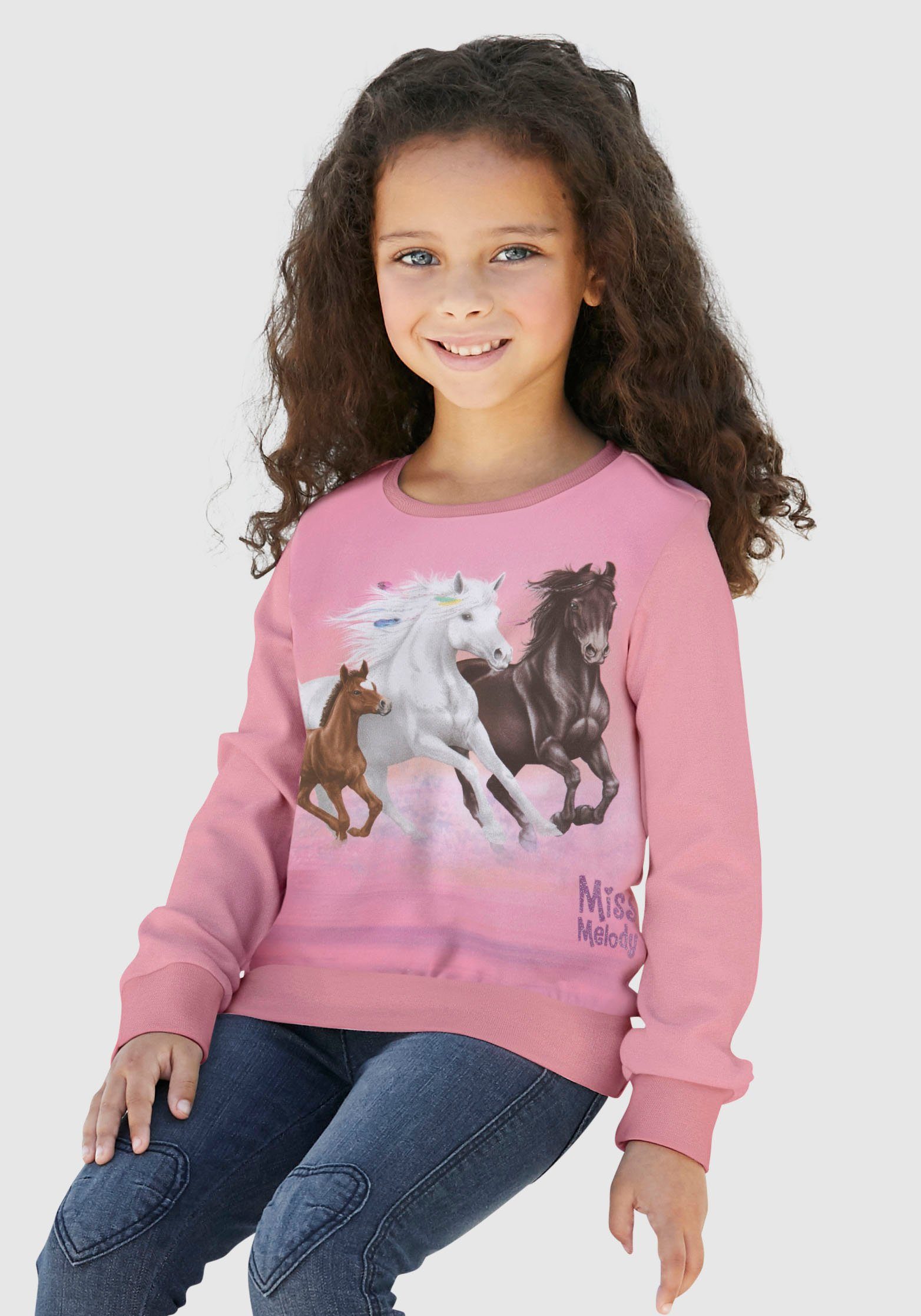 Miss Melody Lang sweatshirt voor paardenliefhebbers