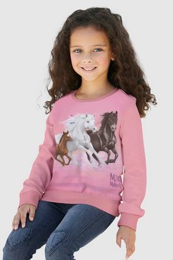 miss melody lang sweatshirt voor paardenliefhebbers roze