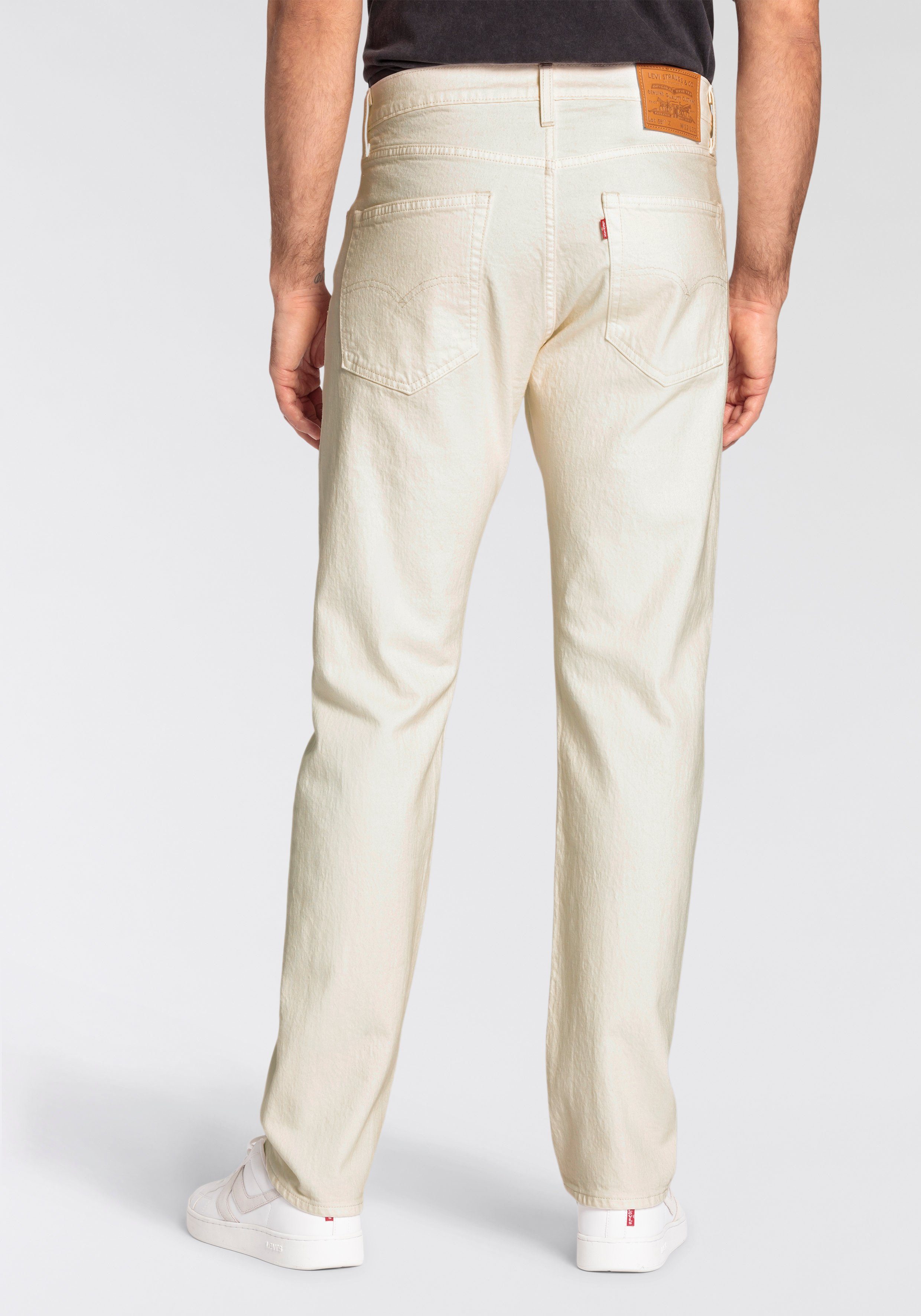 Levi's® Straight jeans 551Z AUTHENTIC met leren badge