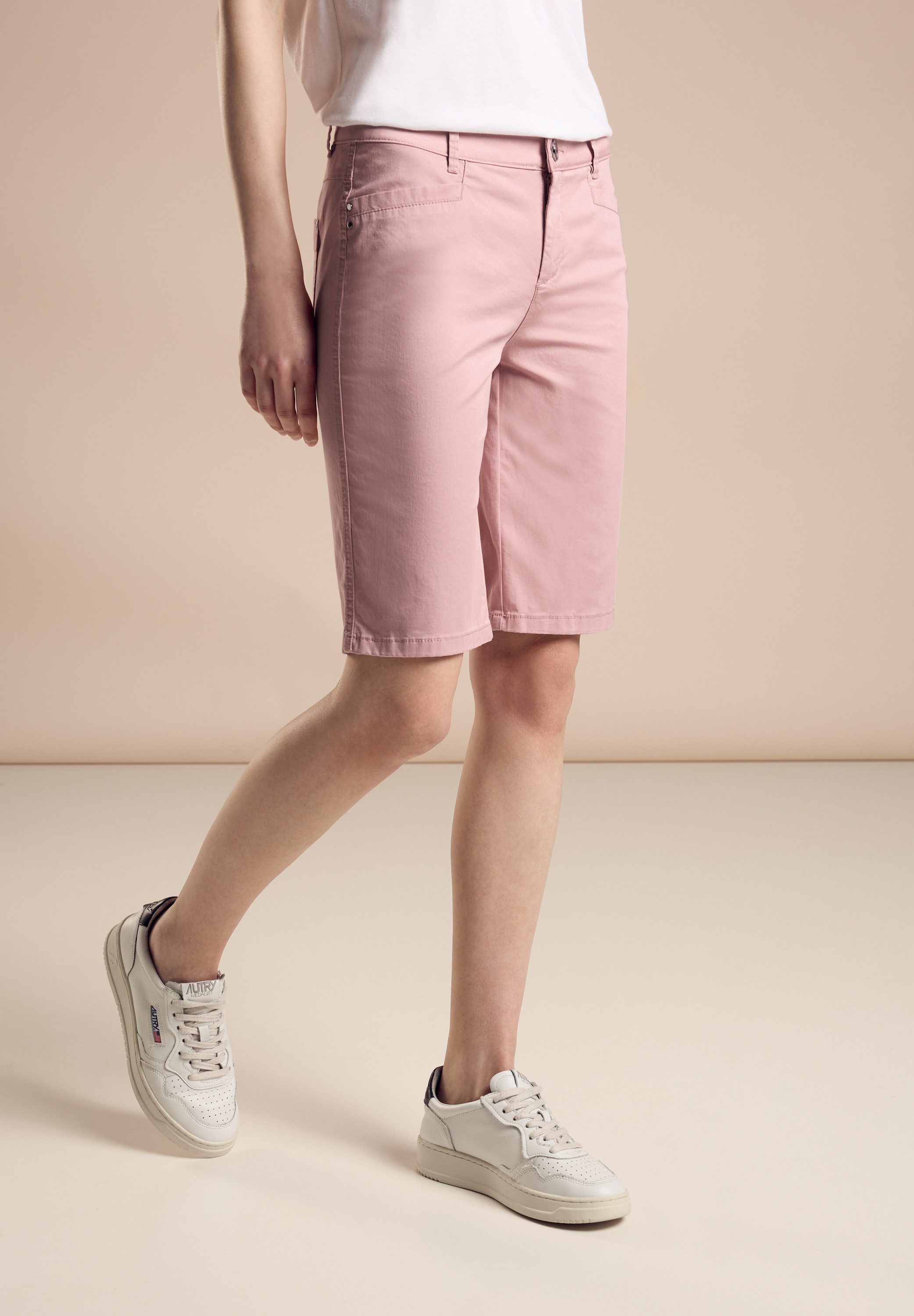 STREET ONE Bermuda QR Yulius Shorts met stretch