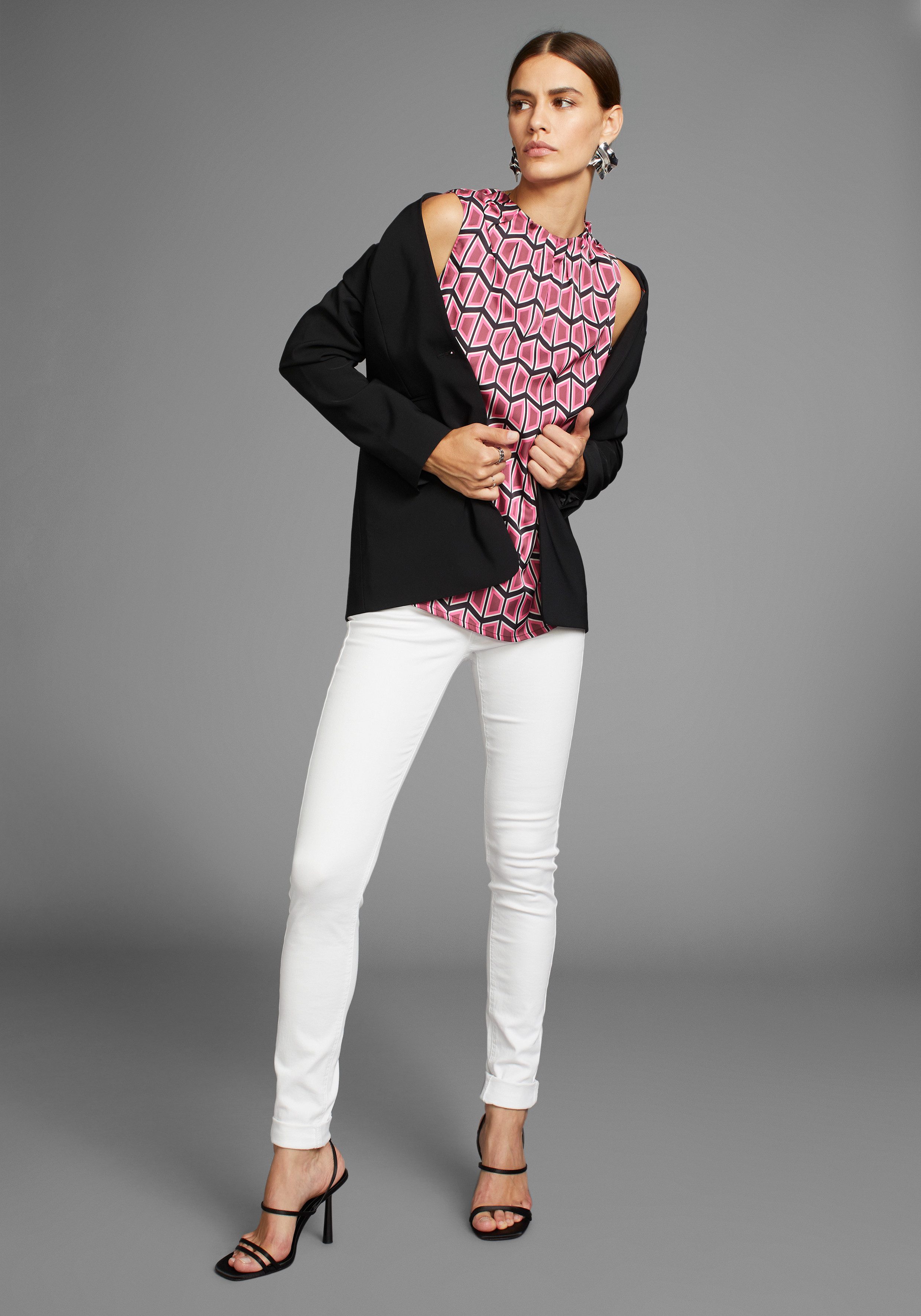 HECHTER PARIS Top met elegante all-over print