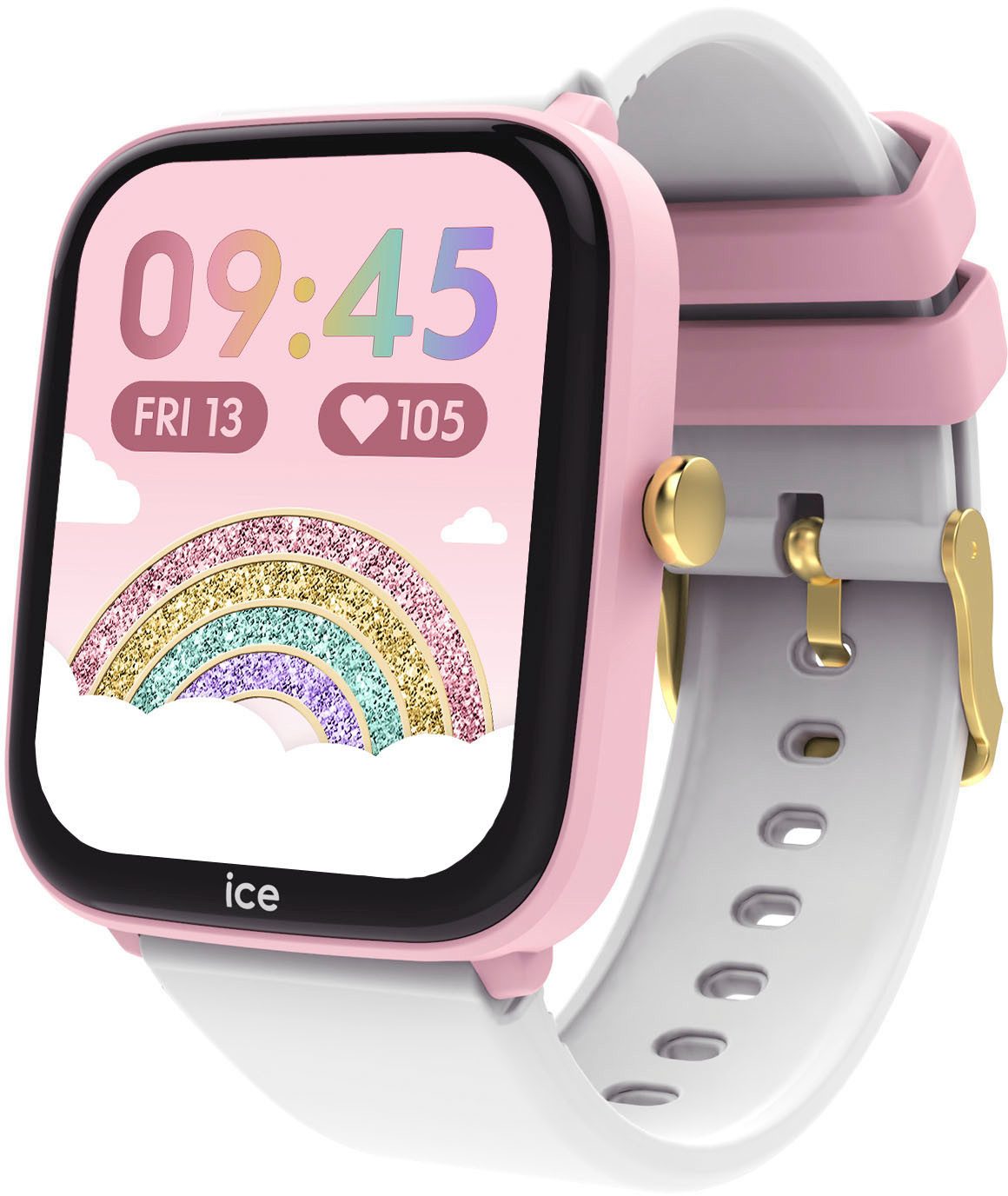 ice-watch Smartwatch ICE smart junior 2.0 Armbandhorloge, meisjeshorloge, kinderenhorloge, siliconen armband, spelletjes, sportprofiel