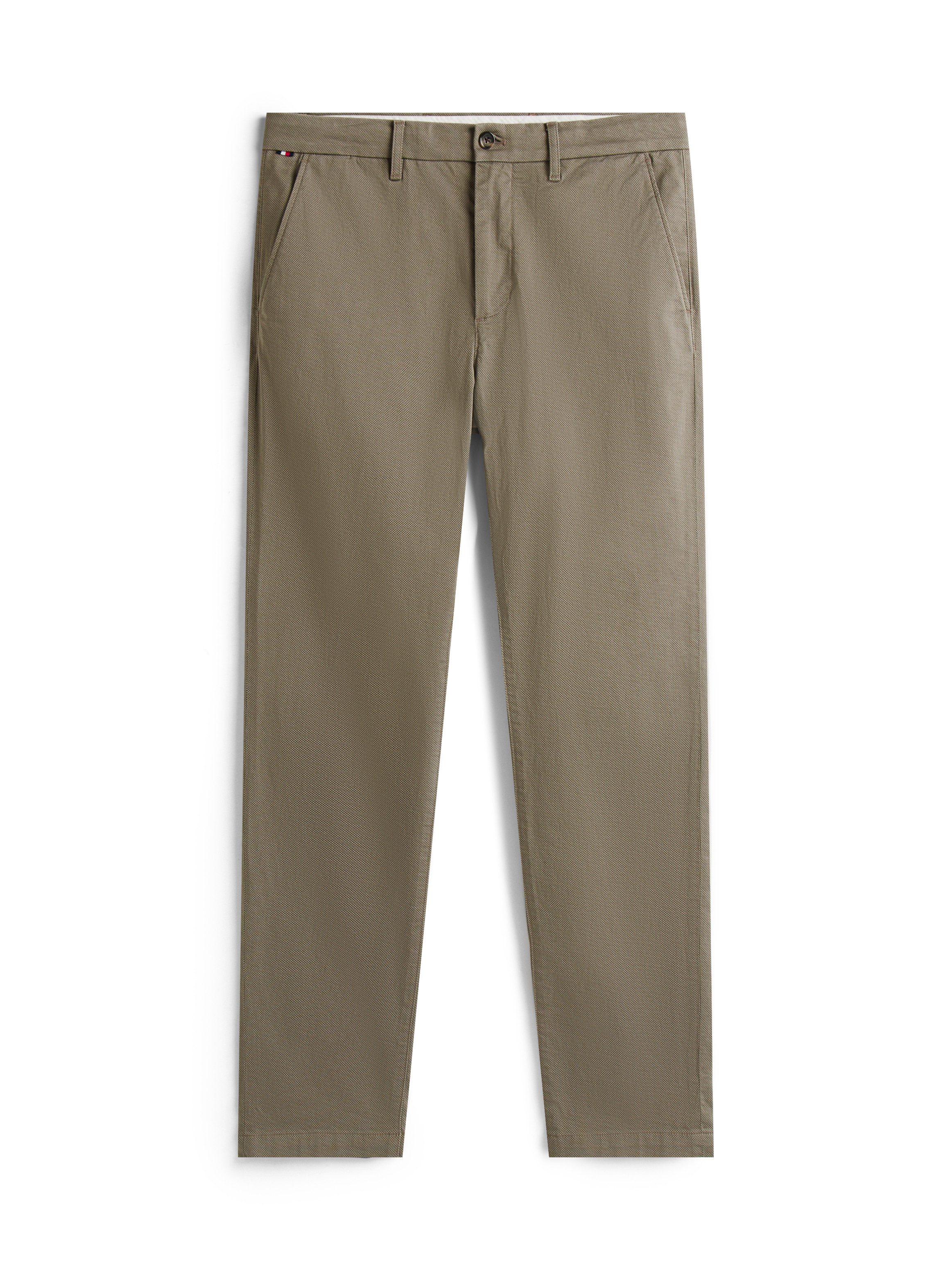 Tommy Hilfiger Chino BLEECKER PRINTED ST Slim Fit, gestructureerde kwaliteit