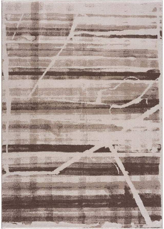 Carpet City Vloerkleed Moda Korte pool, streepmotief, zachte pool