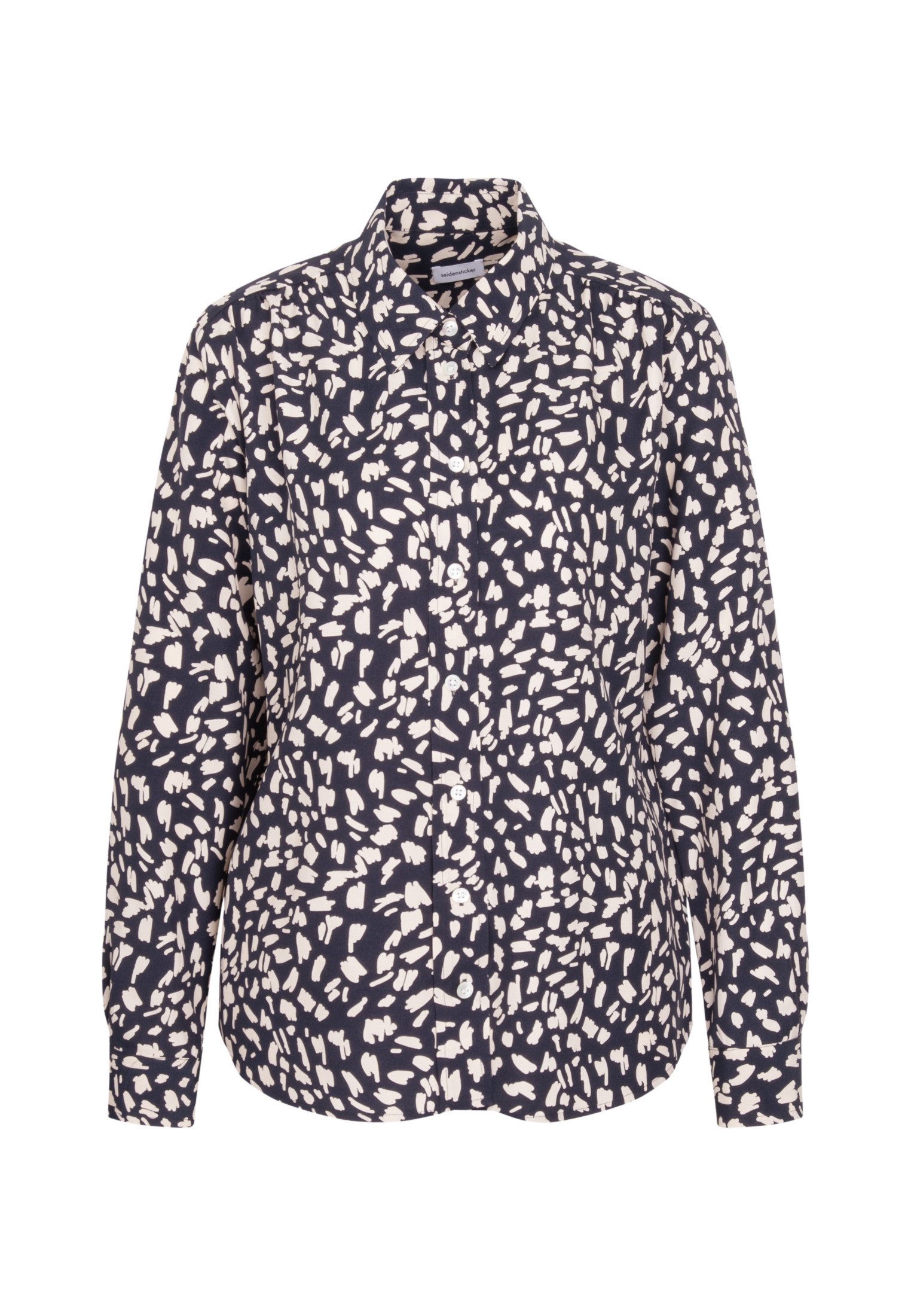 seidensticker Overhemdblouse Zwarte roos
