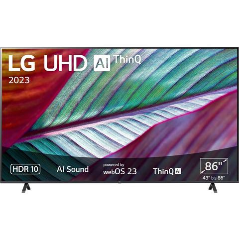 LG Electronics UHD TV 7800 LCD-TV 218 cm 86 inch Energielabel F (A G) CI+*, DVB-C, DVB-S2, DVB-T2, W