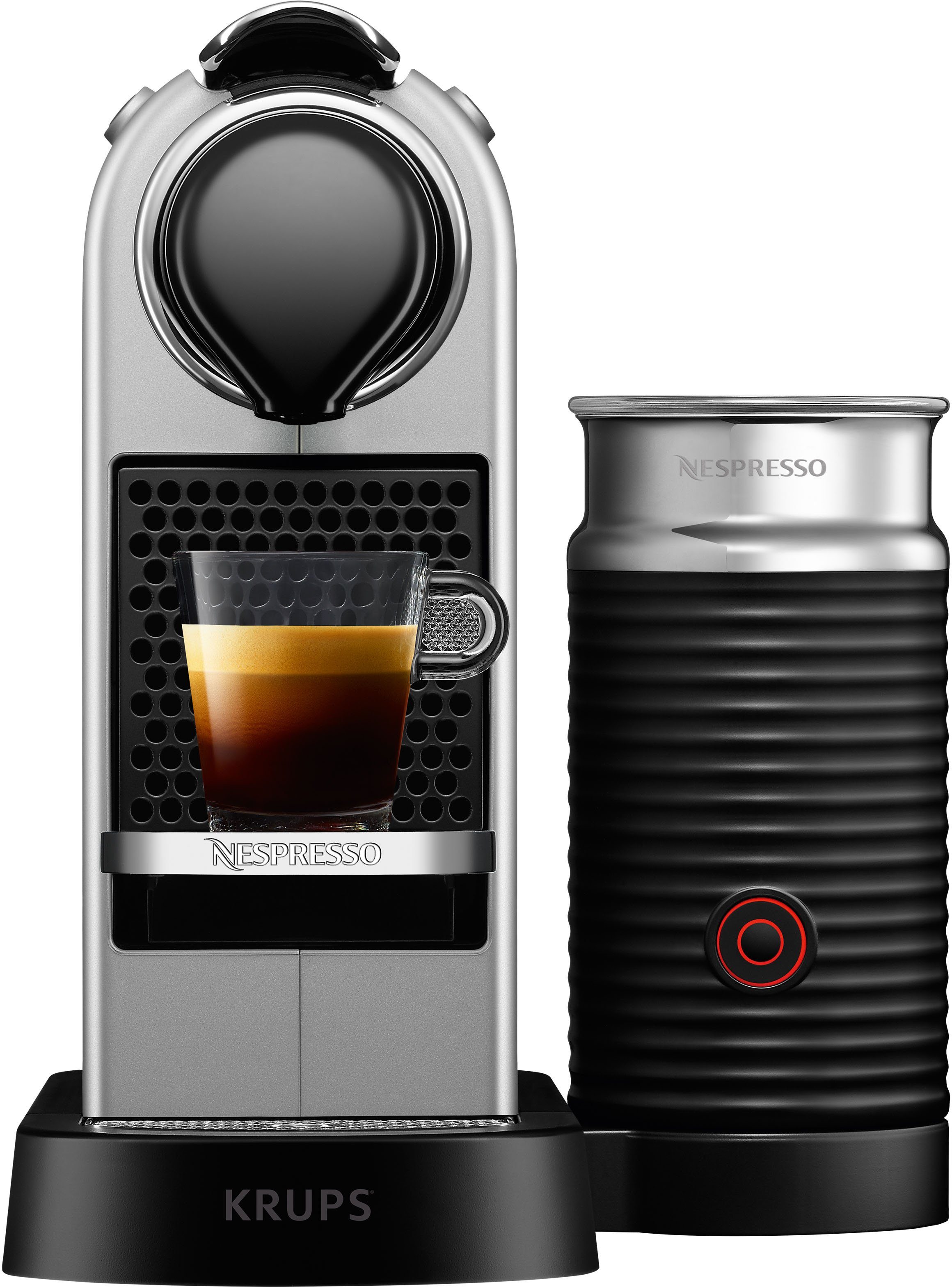 Nespresso Koffiecapsulemachine XN761B CitiZ & Milk van Krups