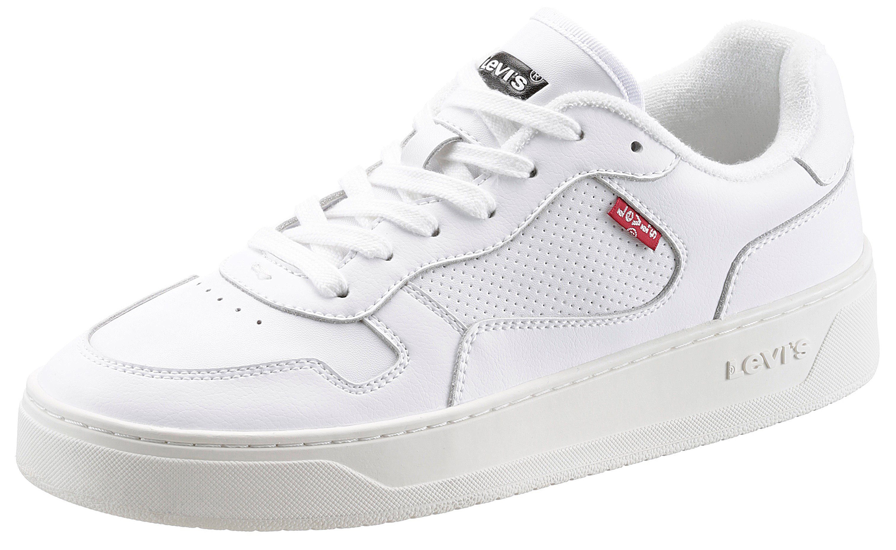 Levi's® Sneakers Glide met gaatjespatroon, vrijetijdsschoen, lage schoen, veterschoen