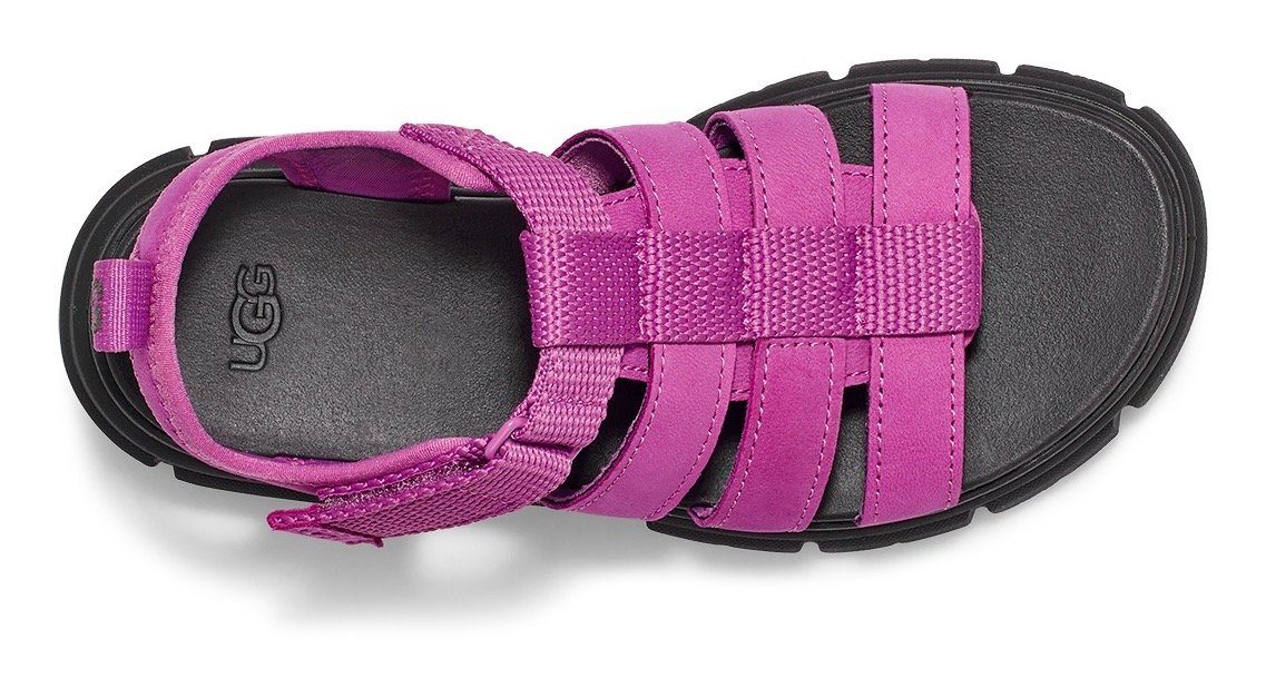 UGG Plateausandalen K ASHTON MULTISTRAP zomerschoen, klittenbandschoen, sandaal, met klittenbandsluiting
