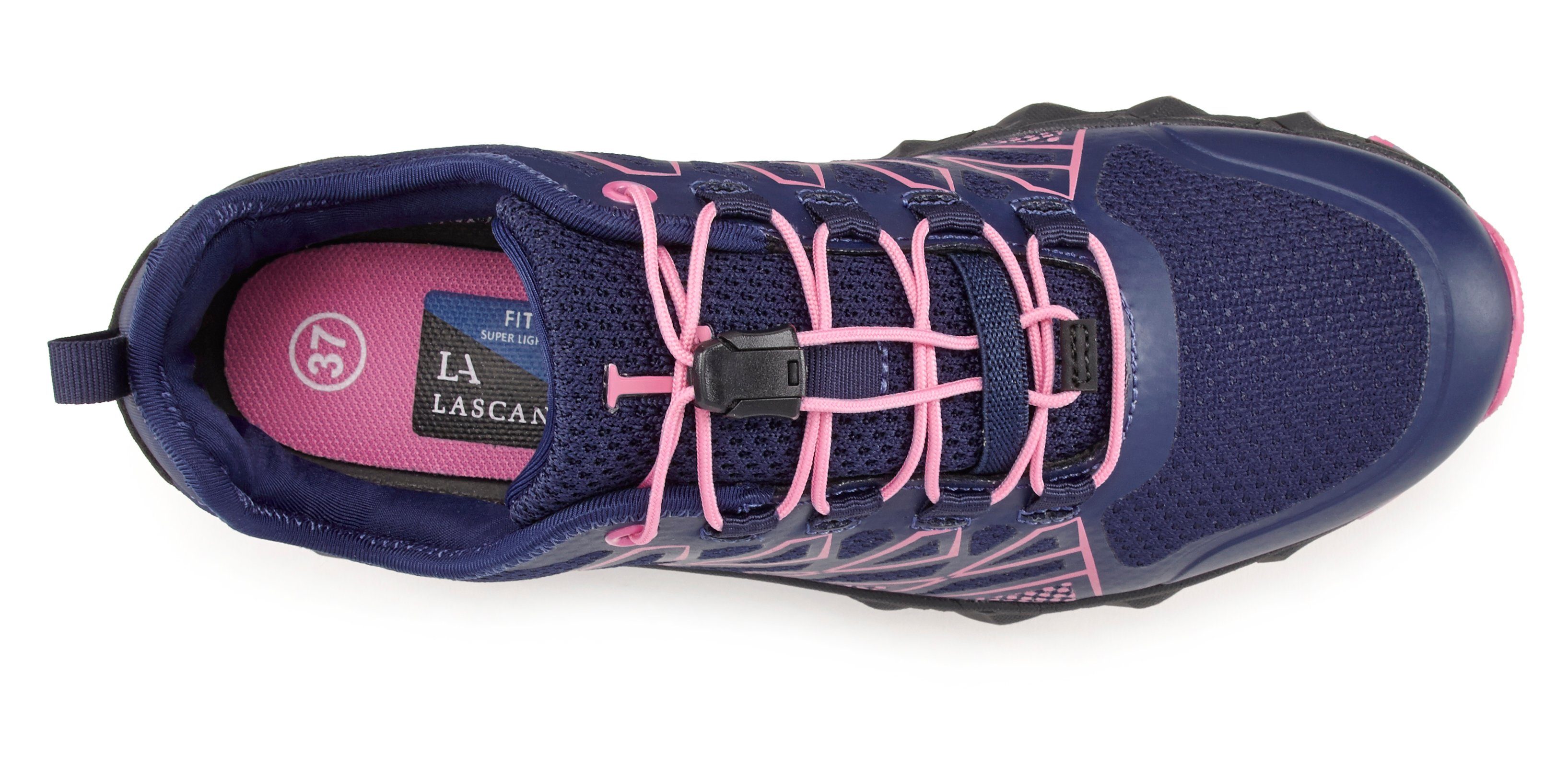 active by Lascana Sneakers Trekkingschoen, Outdoor, waterafstotend membraan, elastische vetersluiting