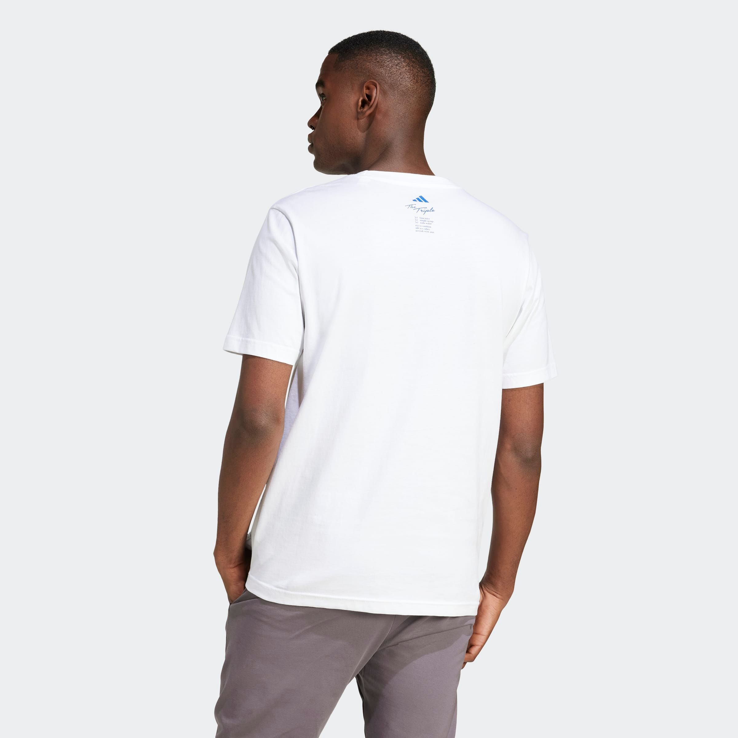 adidas Sportswear T-shirt M L DRINK TEE