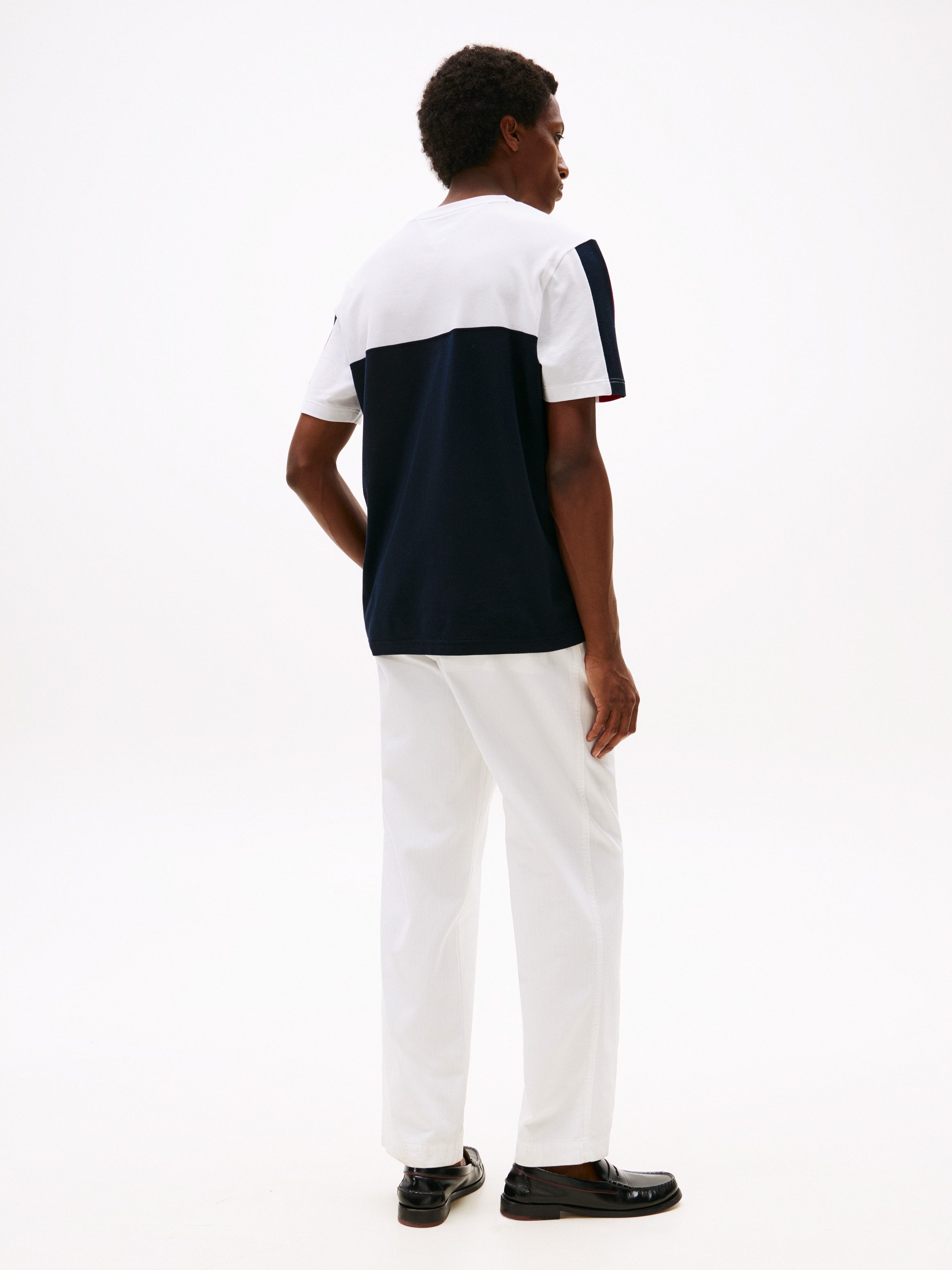 Tommy Hilfiger T-shirt GLOBAL STRIPE COLOURBLOCK TEE