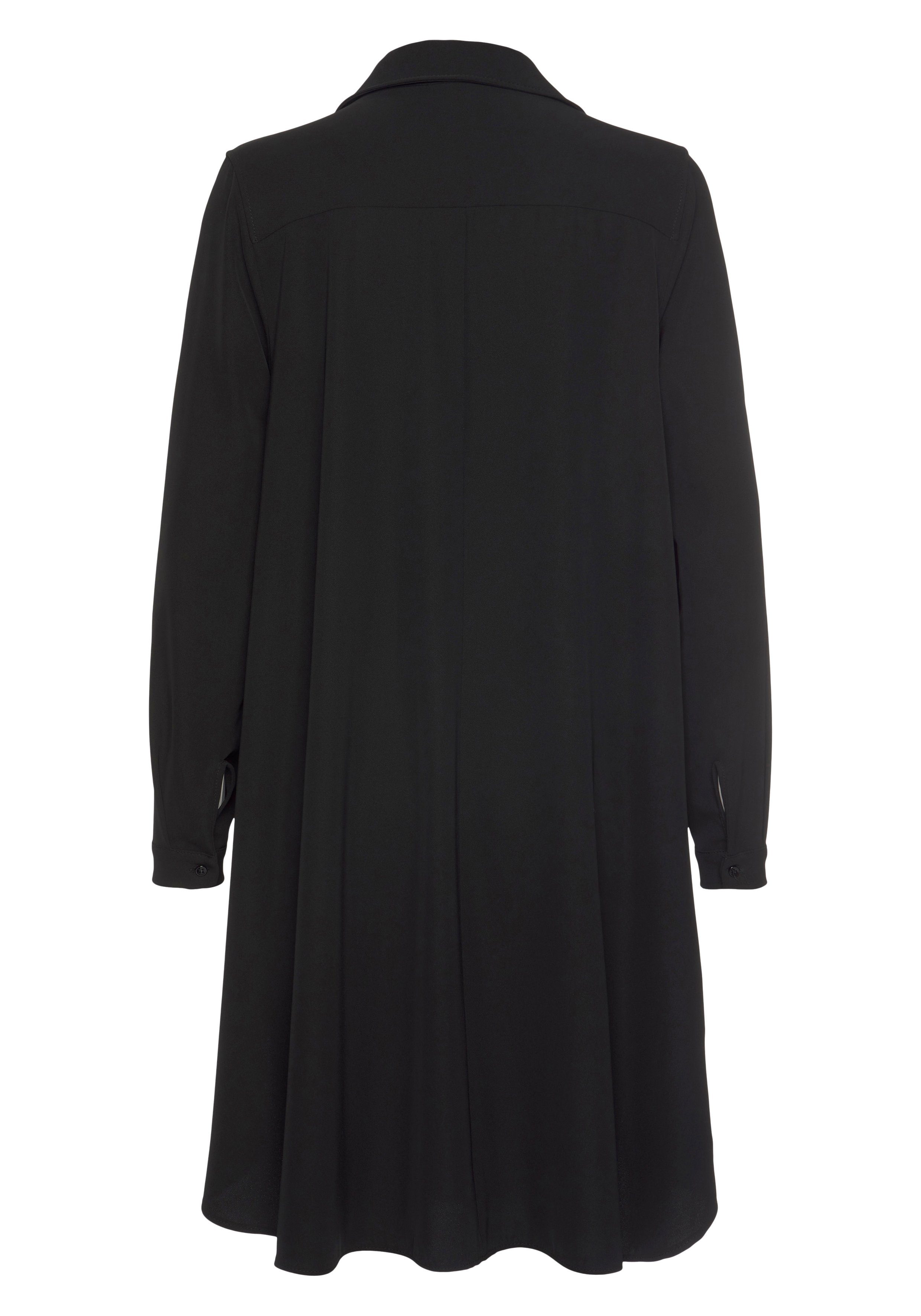 IMPERIAL Klassieke blouse IMP-C ED3BEW soepele voor kort, achter lang-blouse